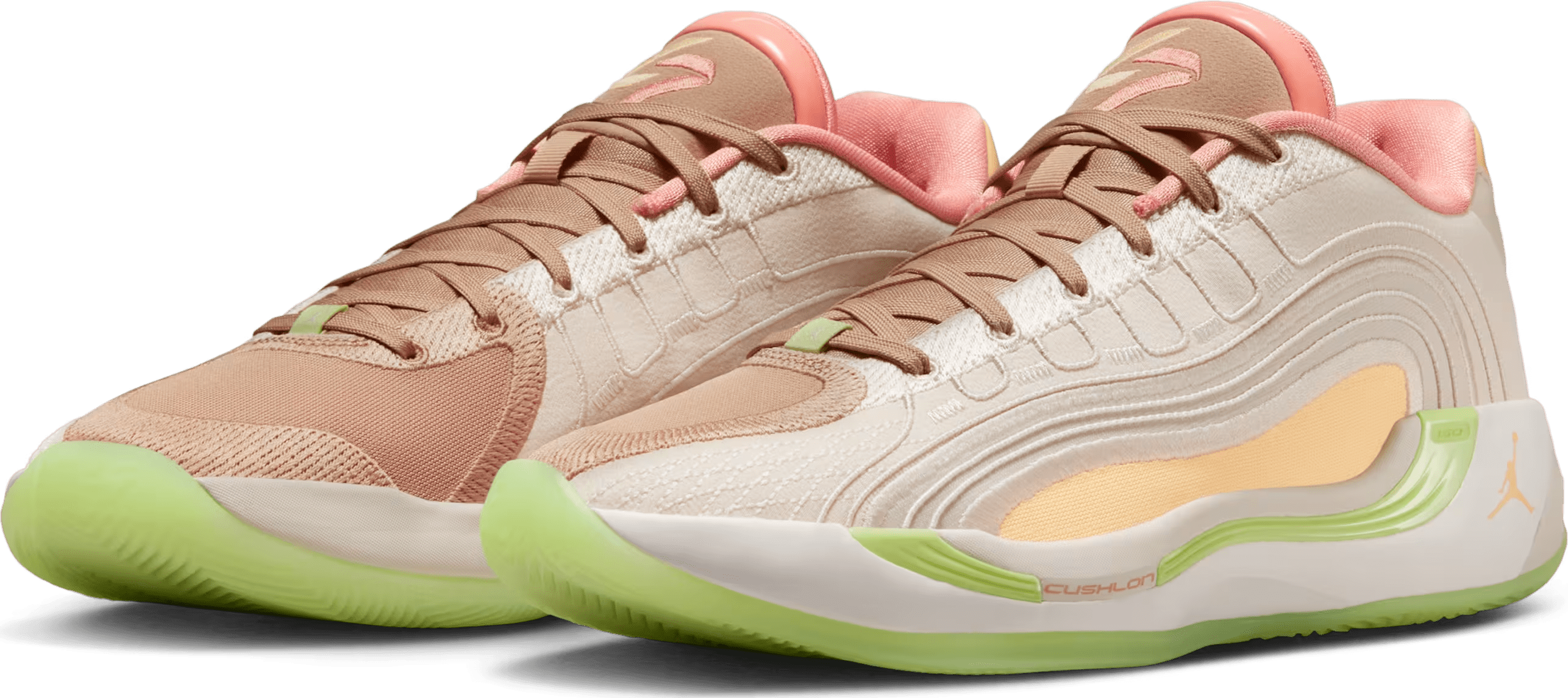 Air Jordan Luka 4 "Light Orewood Tangerine"
