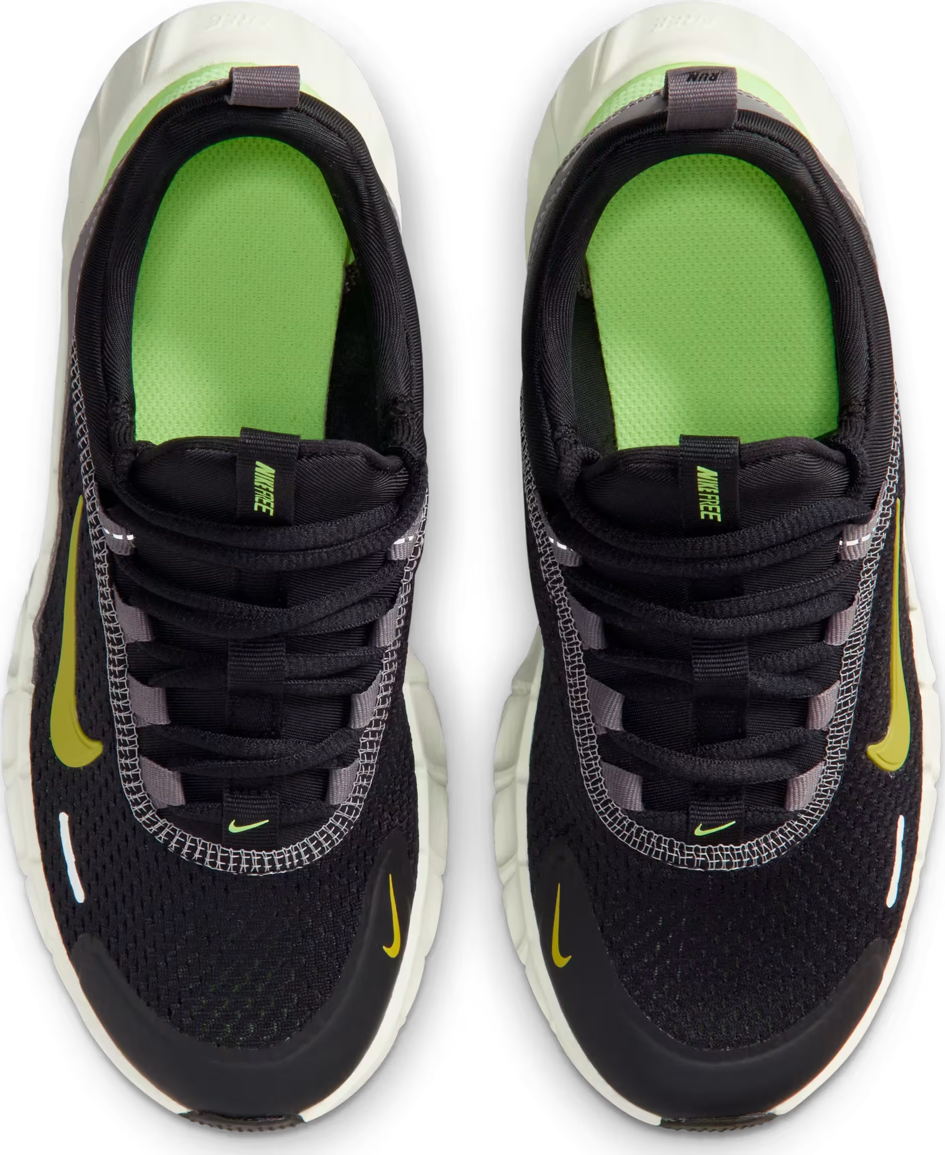 Nike Free Ride Black Volt Ice Saffron Quartz (GS)