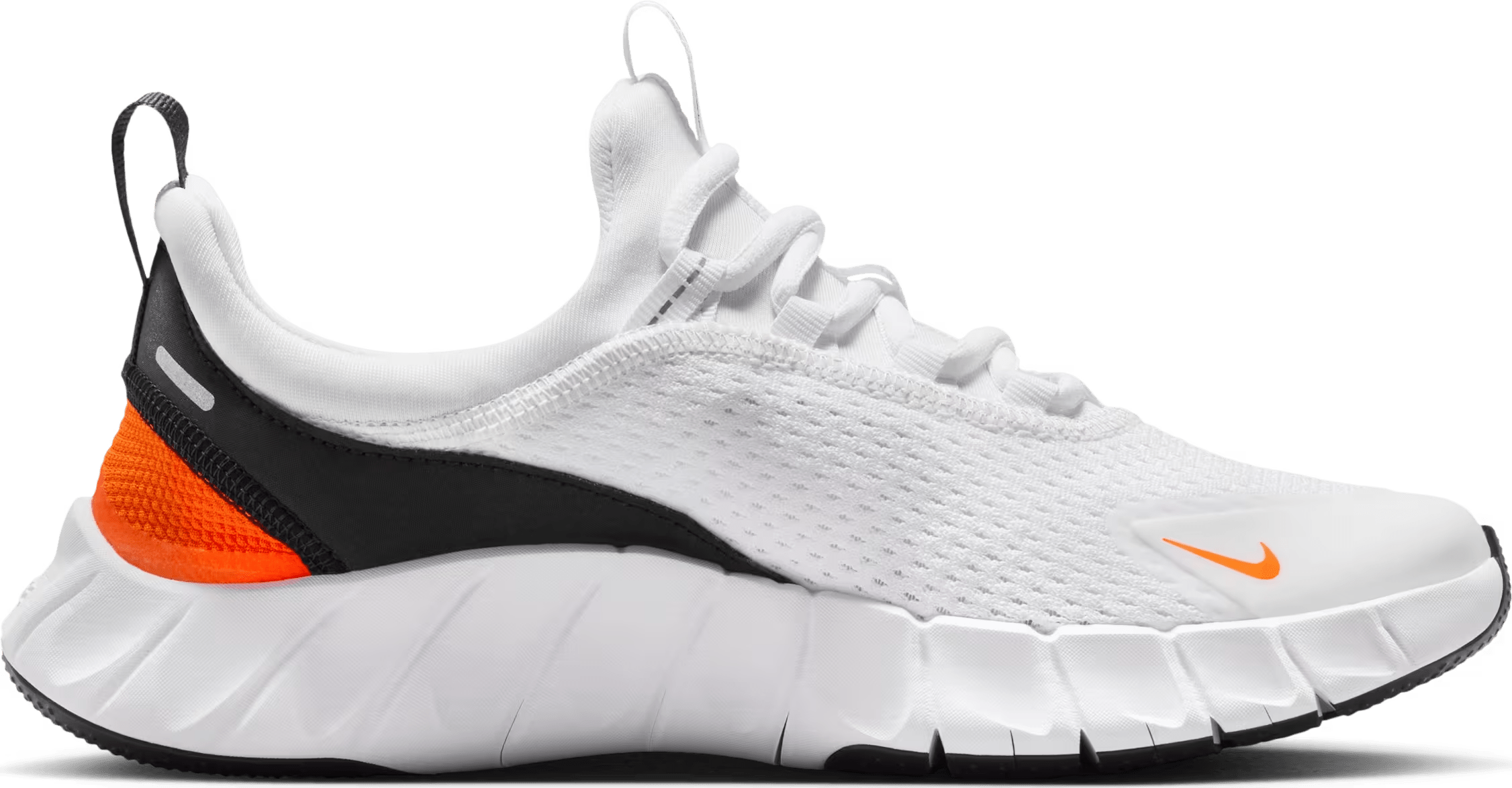 Nike Free Ride White Safety Orange Black (GS)