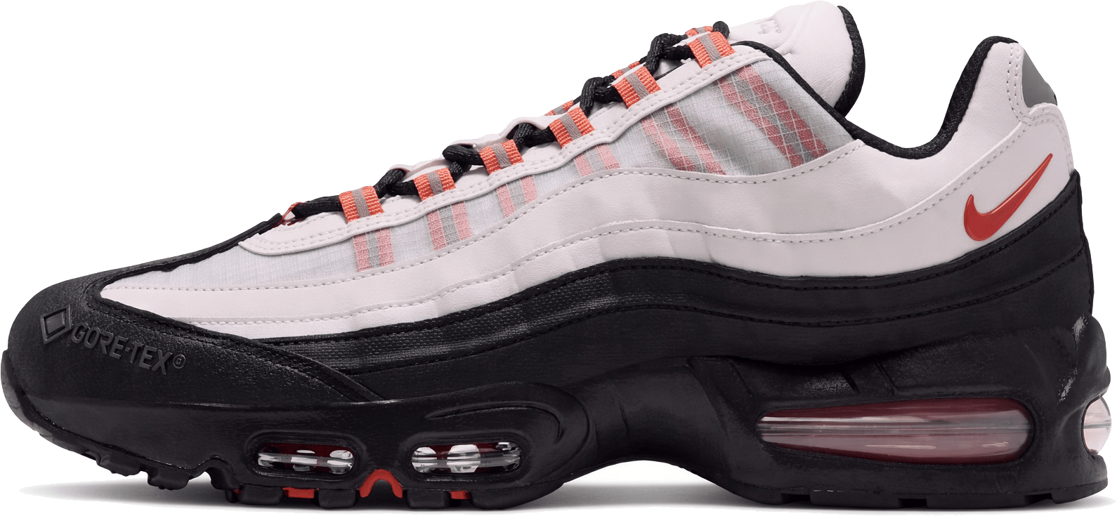 Nike Air Max 95 Big Bubble Gore-Tex "Light Bone Campfire Orange"