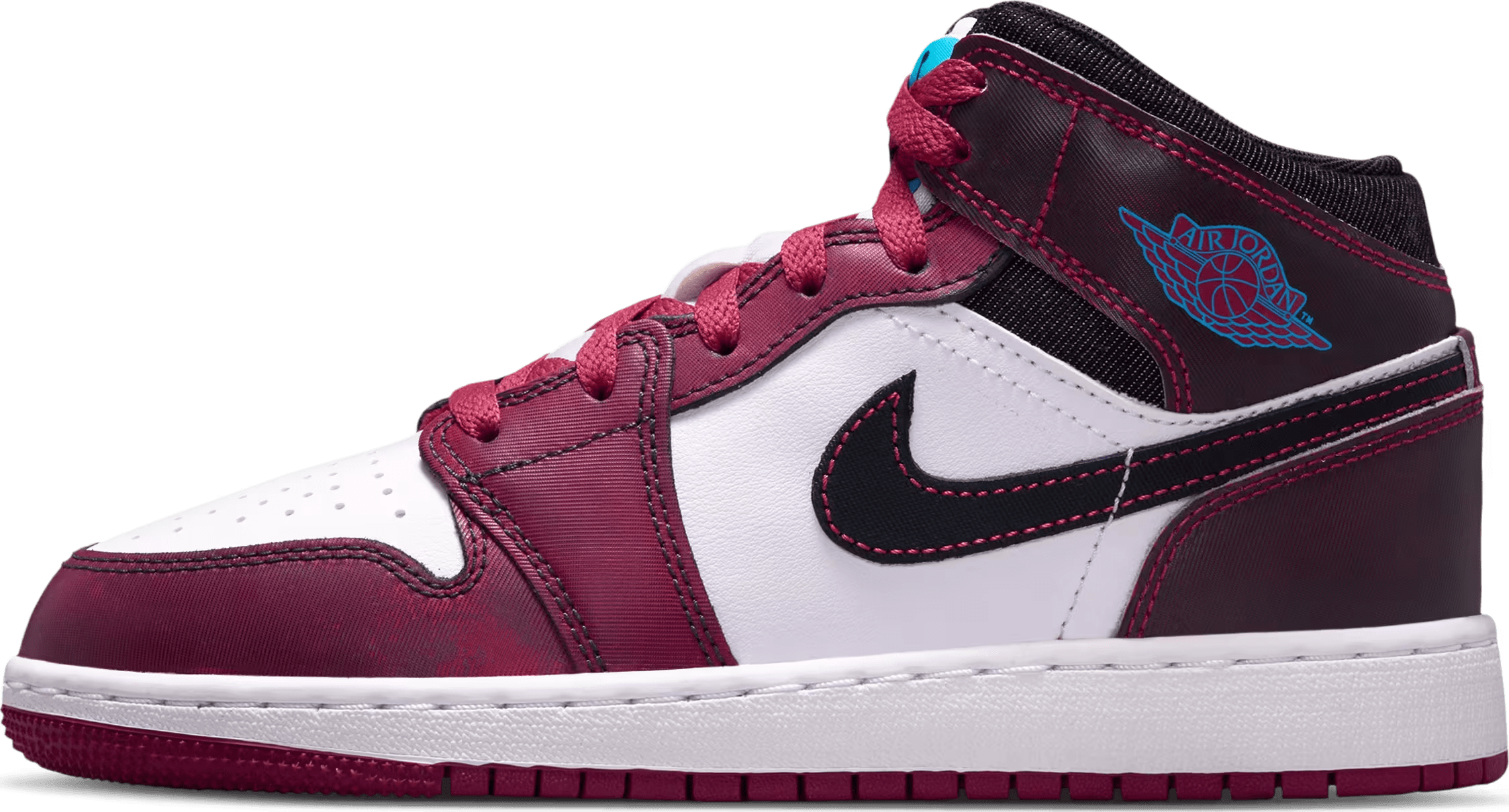 Air Jordan 1 Mid SE GS "Sweet Beet Desert Pink"