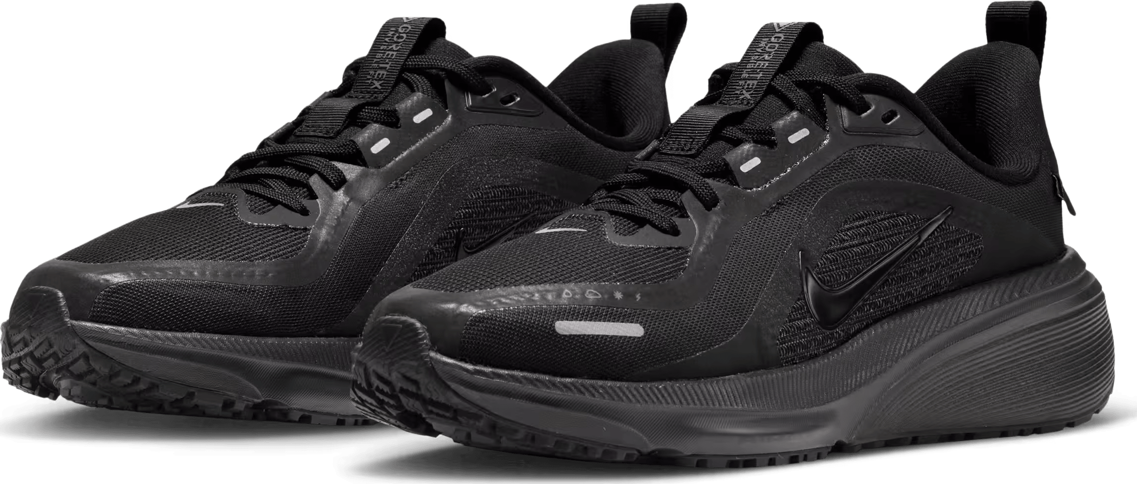 Nike Pegasus 42 GORE-TEX GS "Black Off Noir"