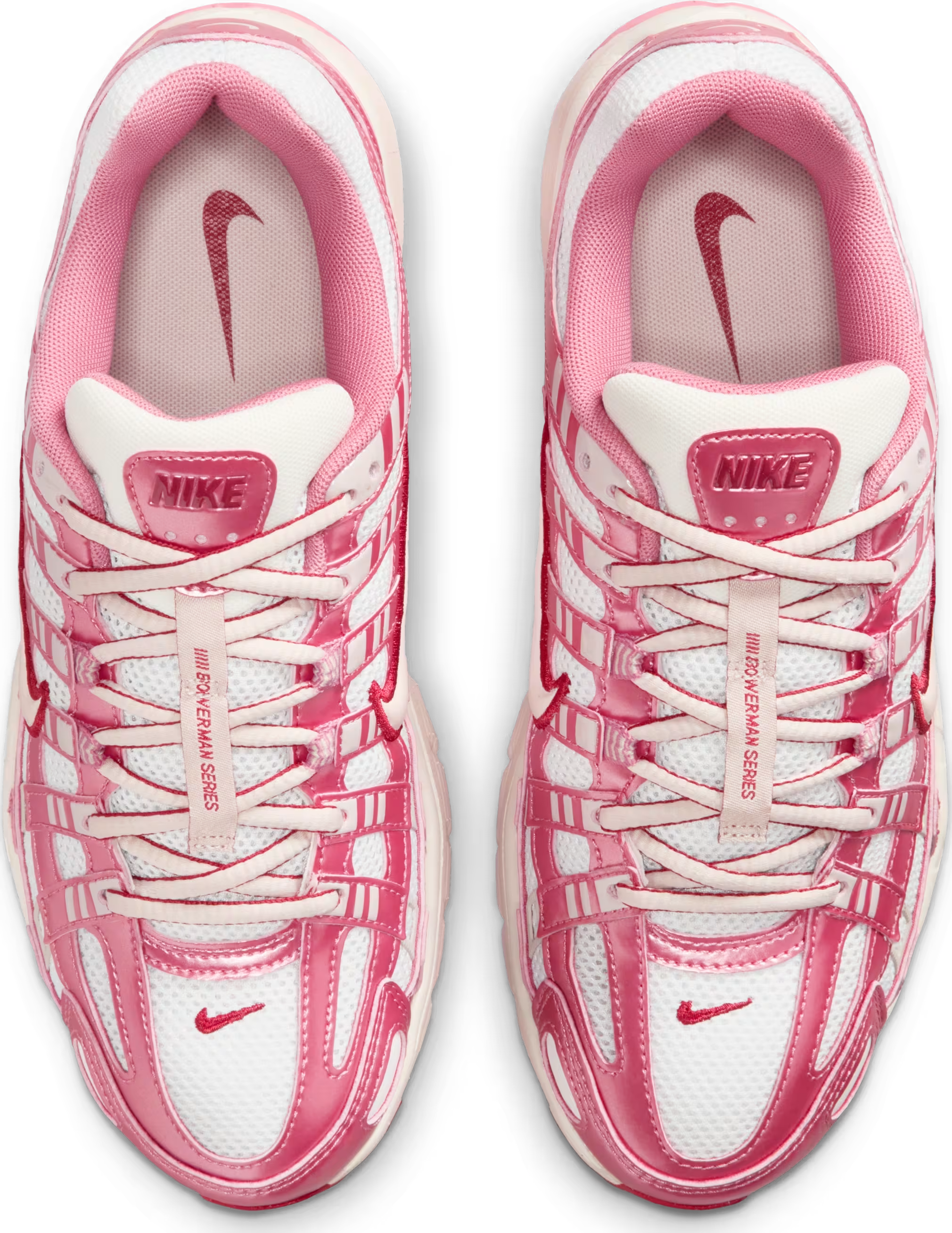 Nike P-6000 "White Silt Red Peony"