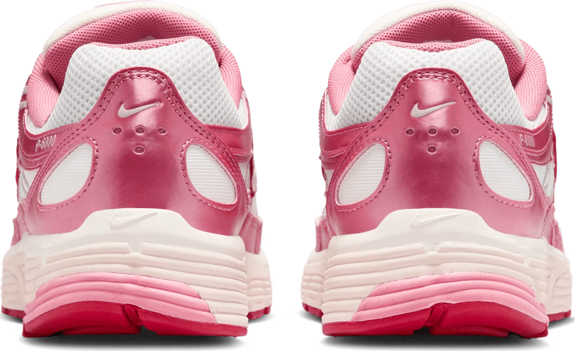 Nike P-6000 "White Silt Red Peony"