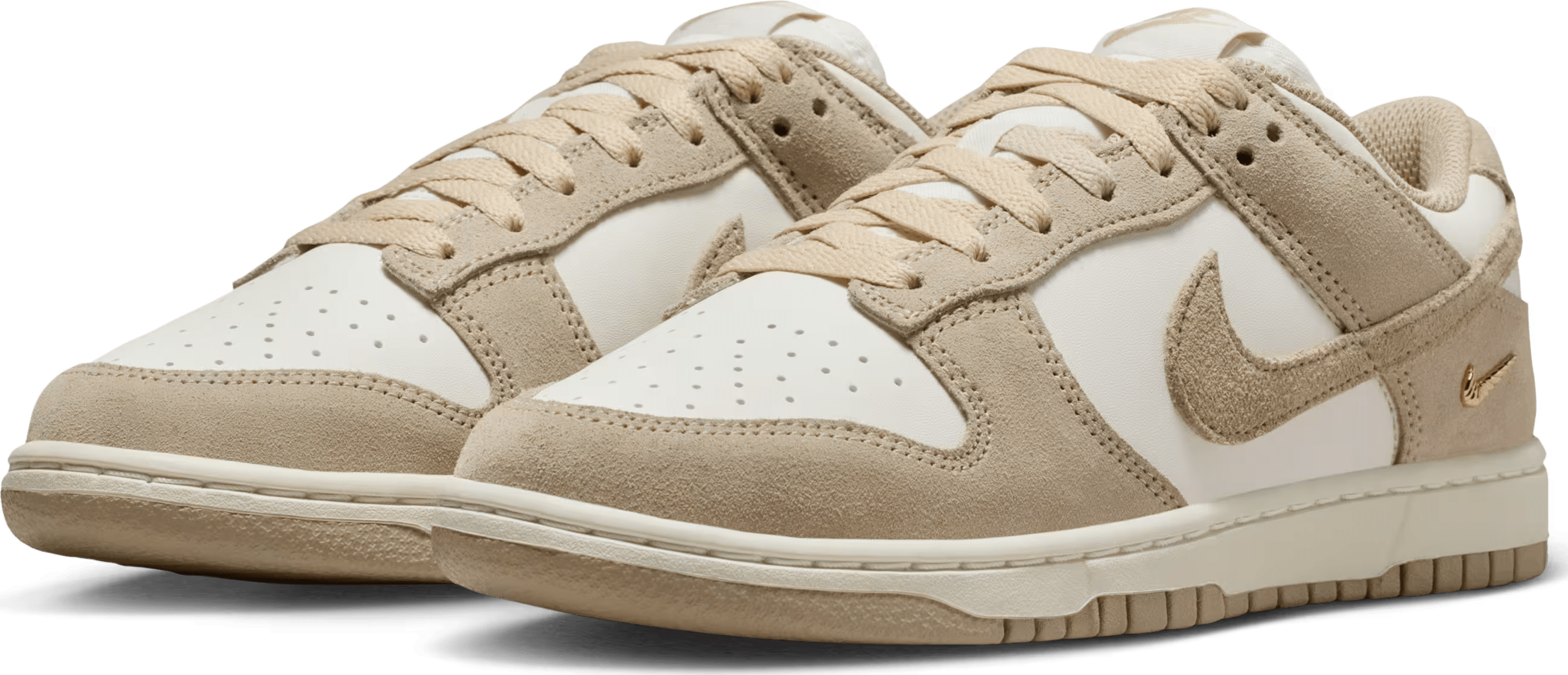 Nike Dunk Low "Sail Metallic Gold Linen"