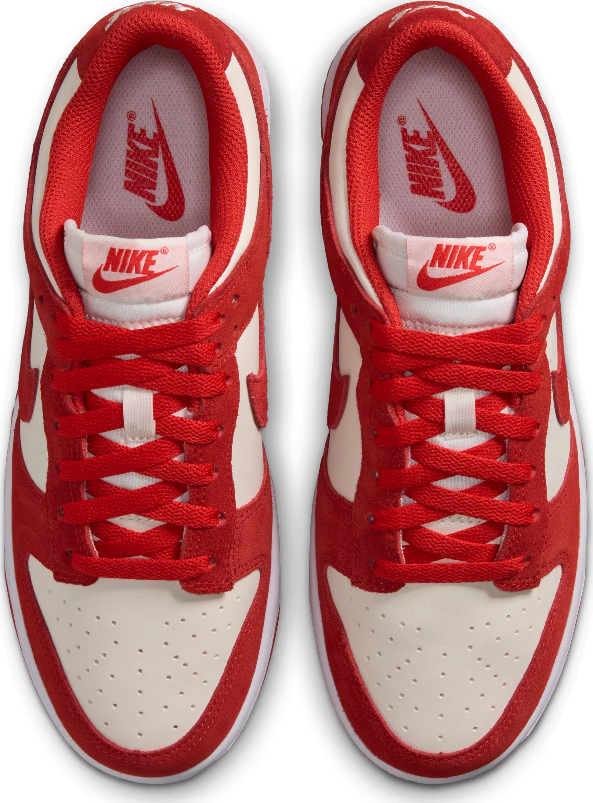 Nike Dunk Low Suede Wmns "Light Crimson"