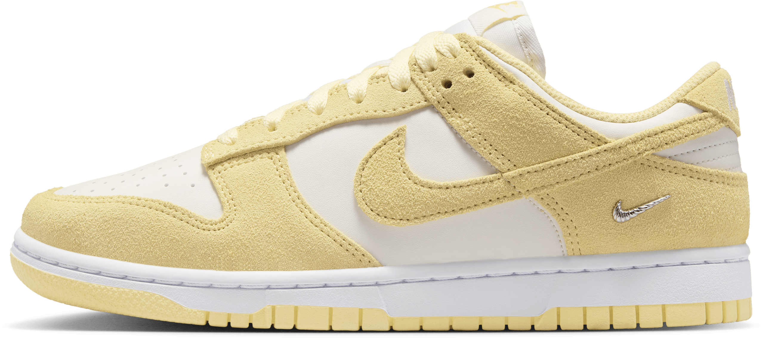 Nike Dunk Low Suede Wmns "Soft Yellow"