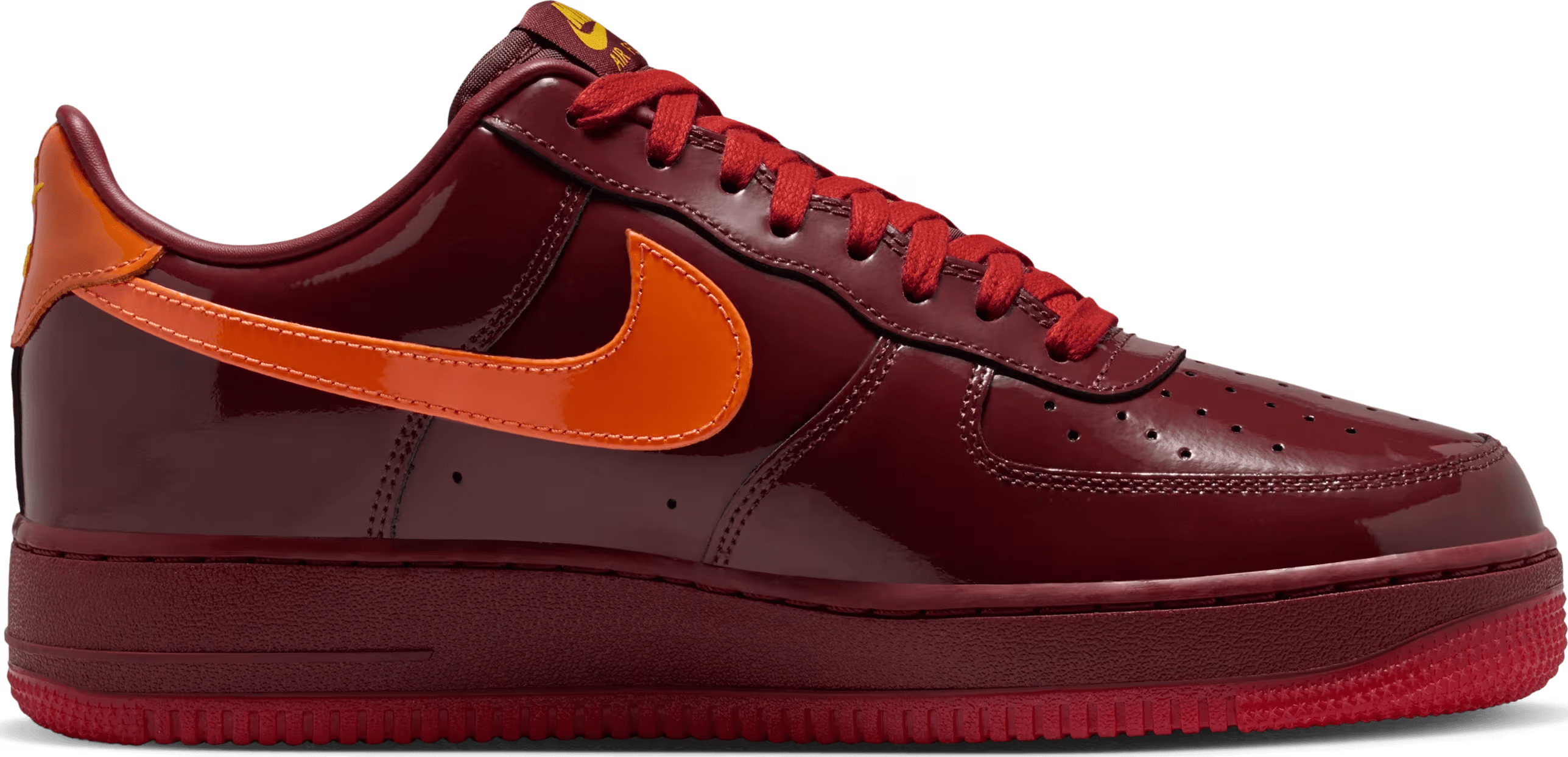 Nike Air Force 1 Low QS Patent "Dark Team Red"