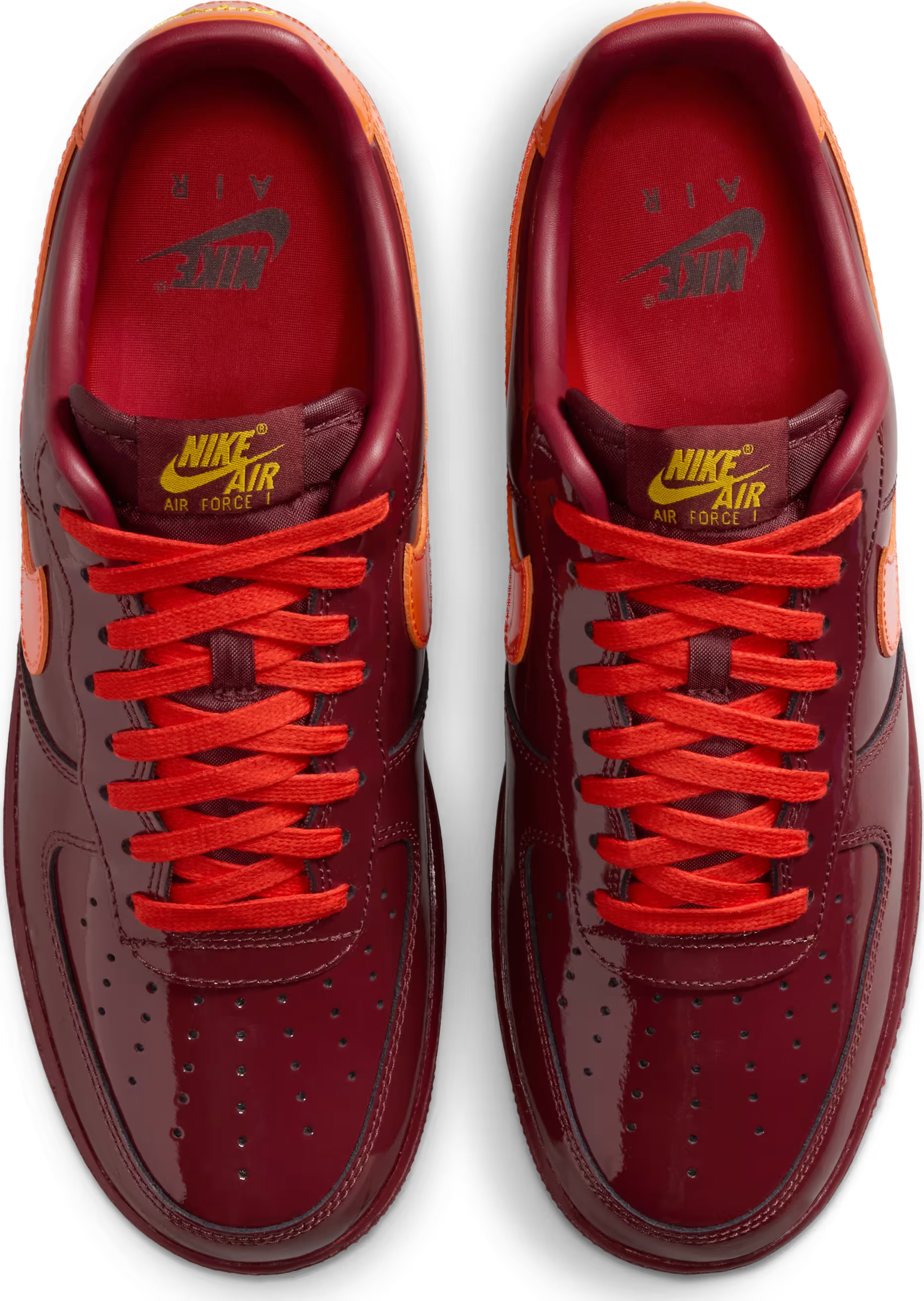 Nike Air Force 1 Low QS Patent "Dark Team Red"