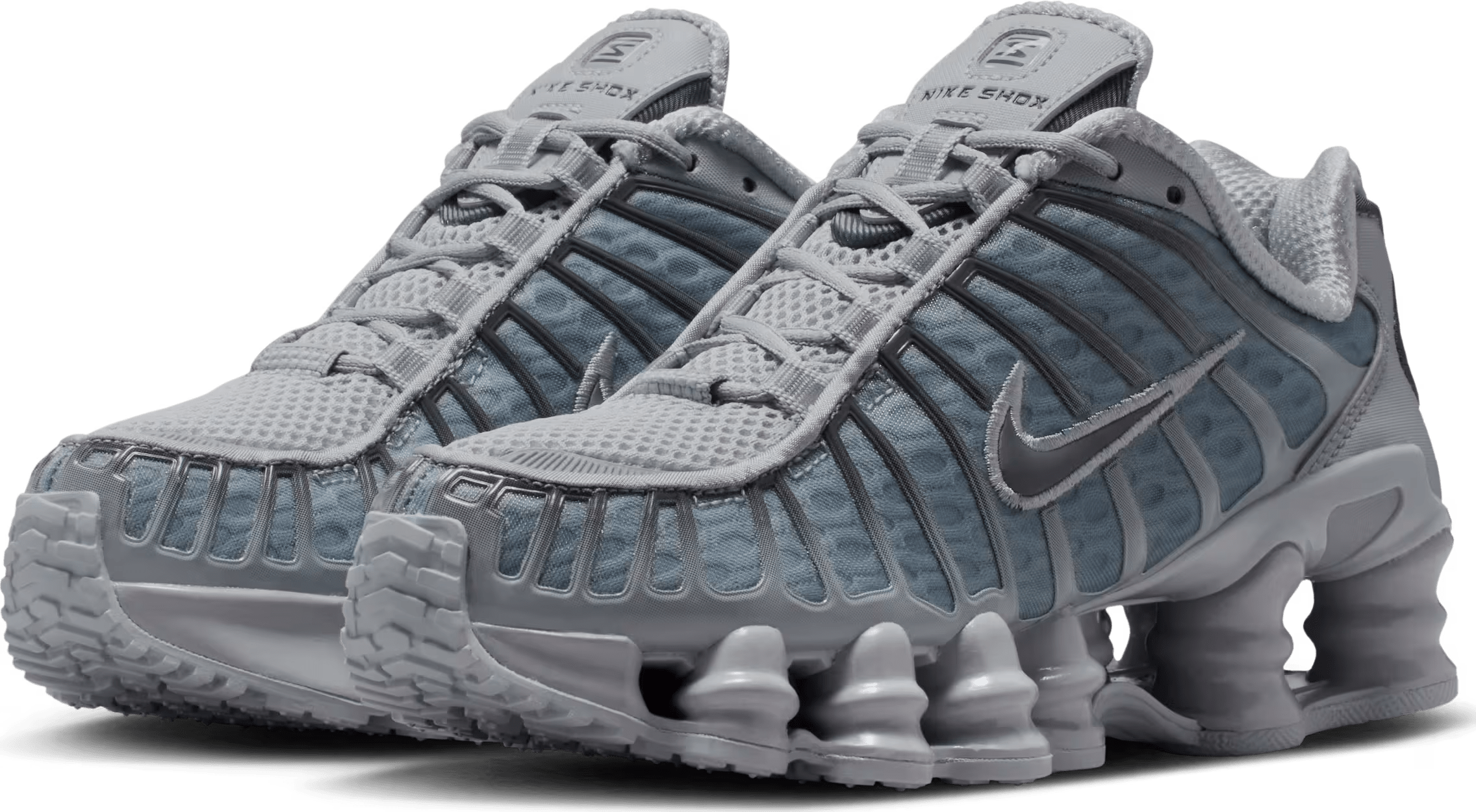 Nike Shox TL Wolf Grey Iron Grey (GS)