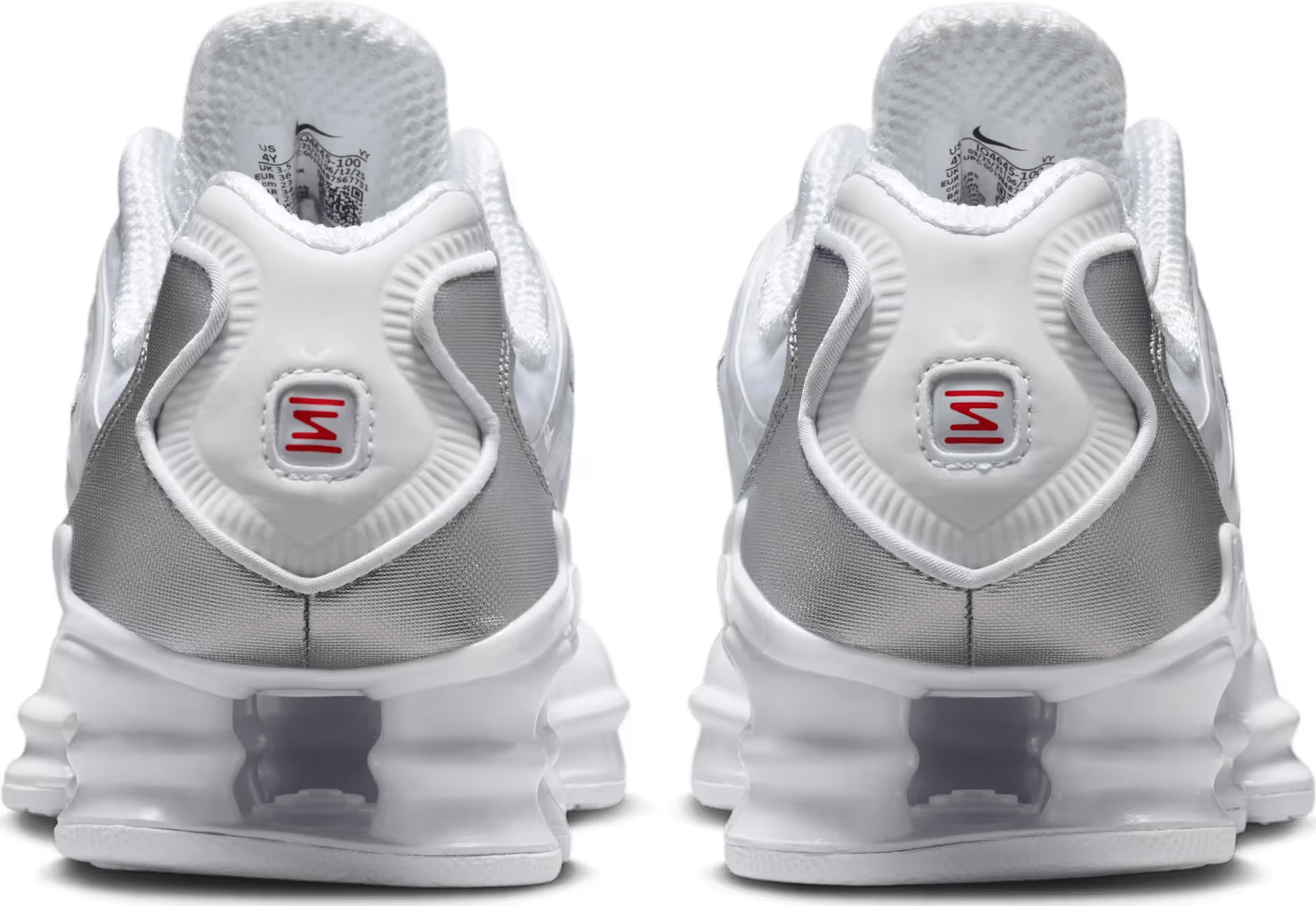 Nike Shox TL GS "White Metallic Silver"