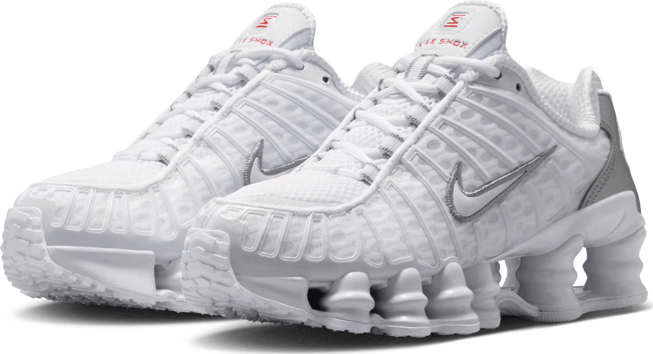Nike Shox TL GS "White Metallic Silver"