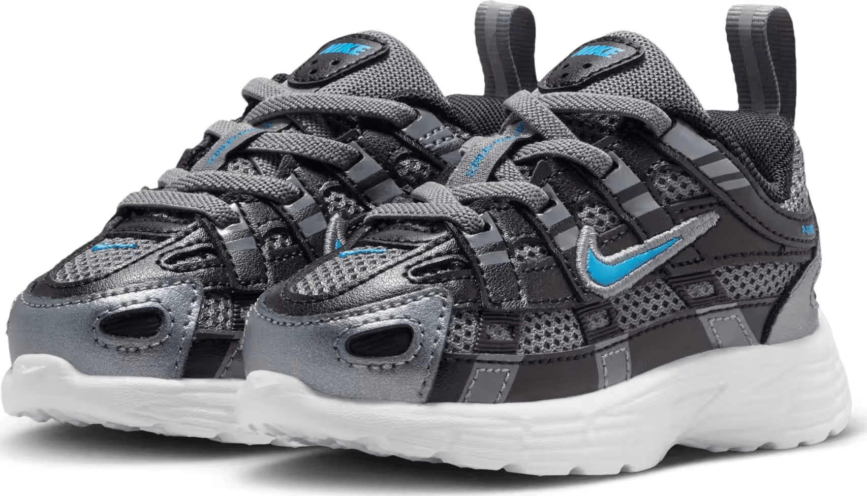 Nike P-6000 Smoke Grey Black Dutch Blue (TD)