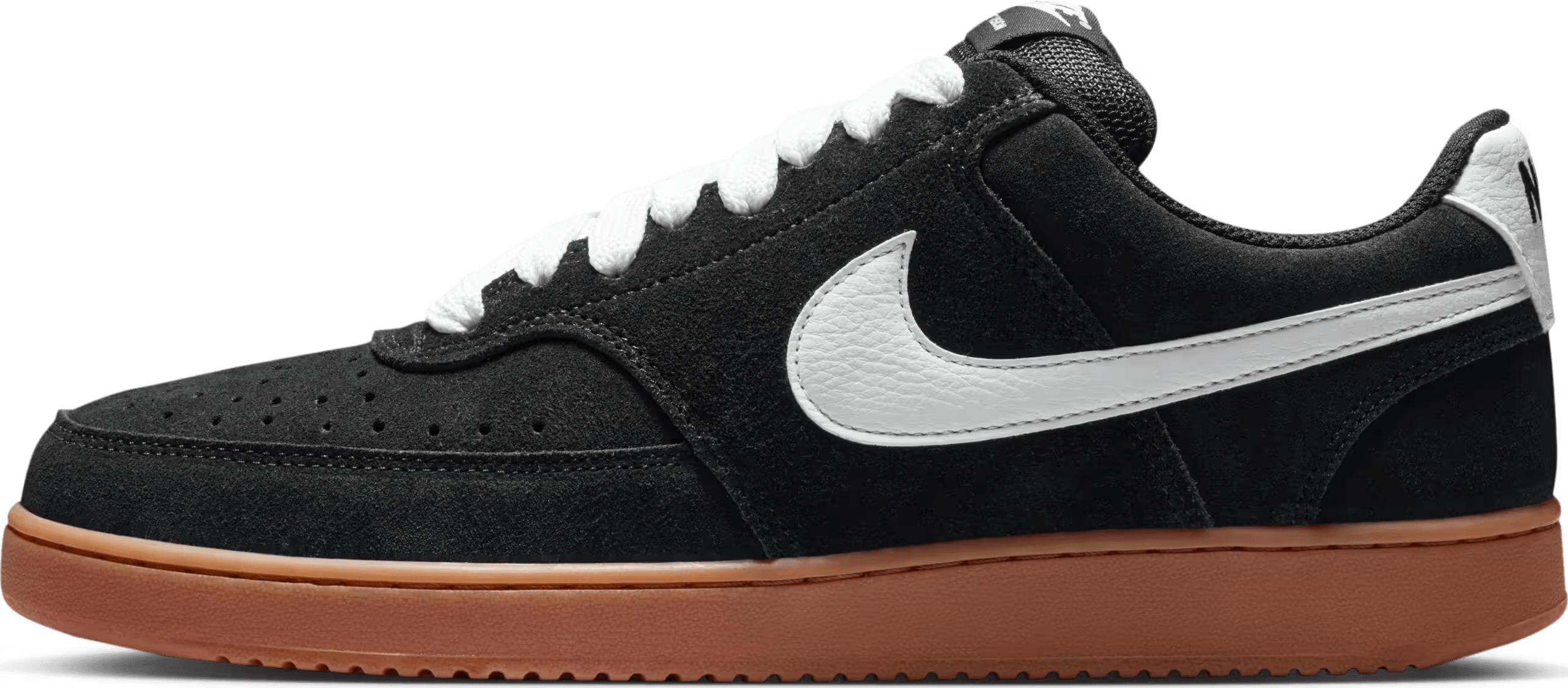 Nike Court Vision Low FL Black White Gum