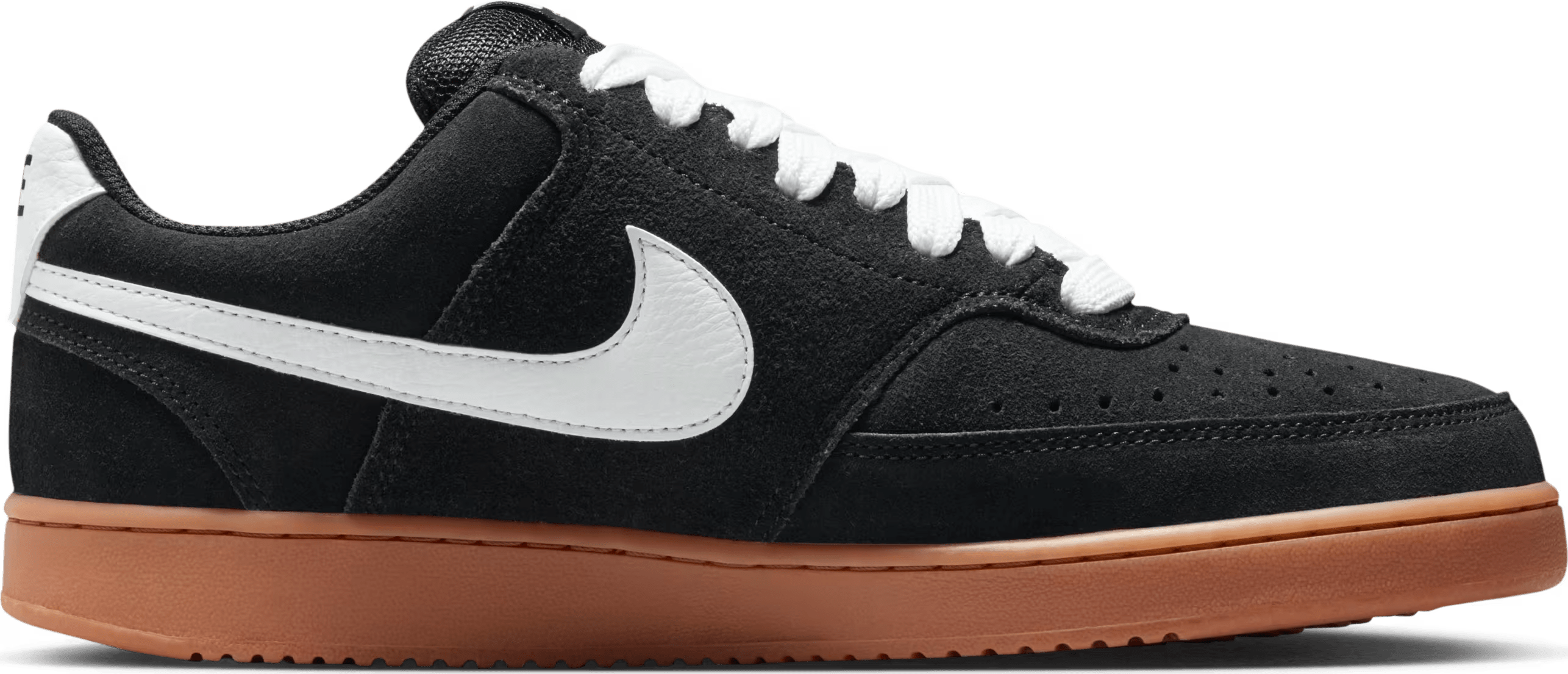 Nike Court Vision Low FL Black White Gum