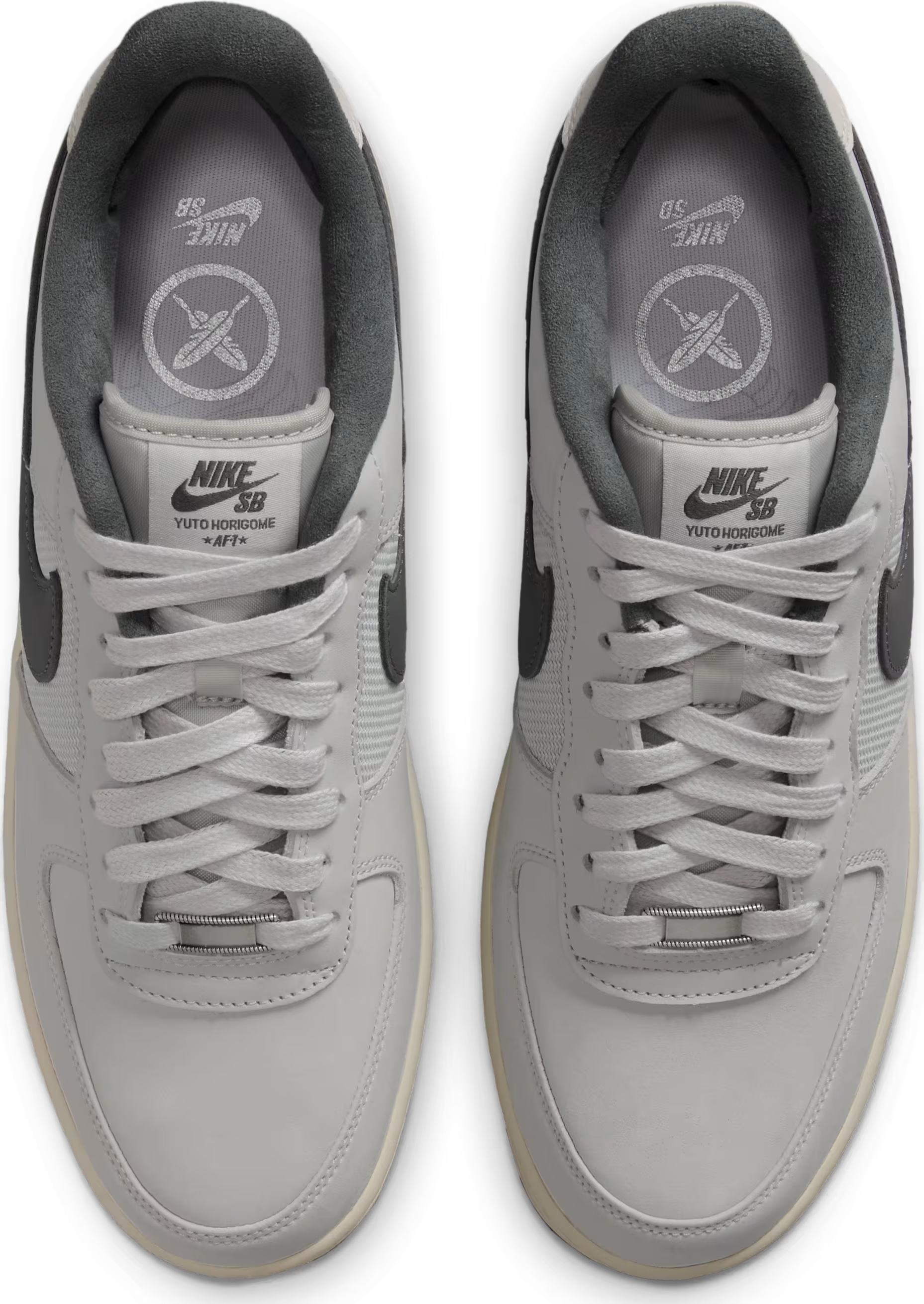 Yuto Horigome x Nike SB Air Force 1 "Light Bone Iron Grey"