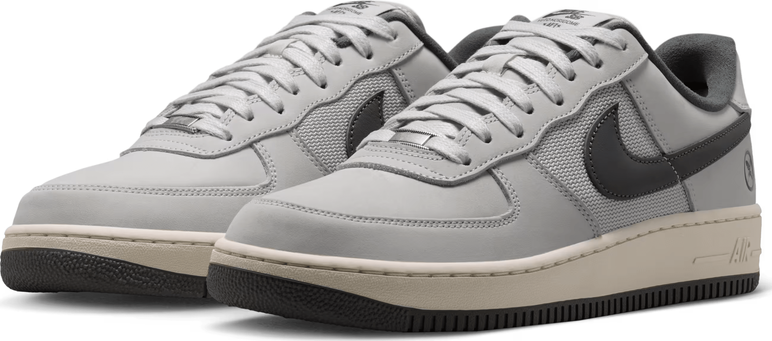 Yuto Horigome x Nike SB Air Force 1 "Light Bone Iron Grey"
