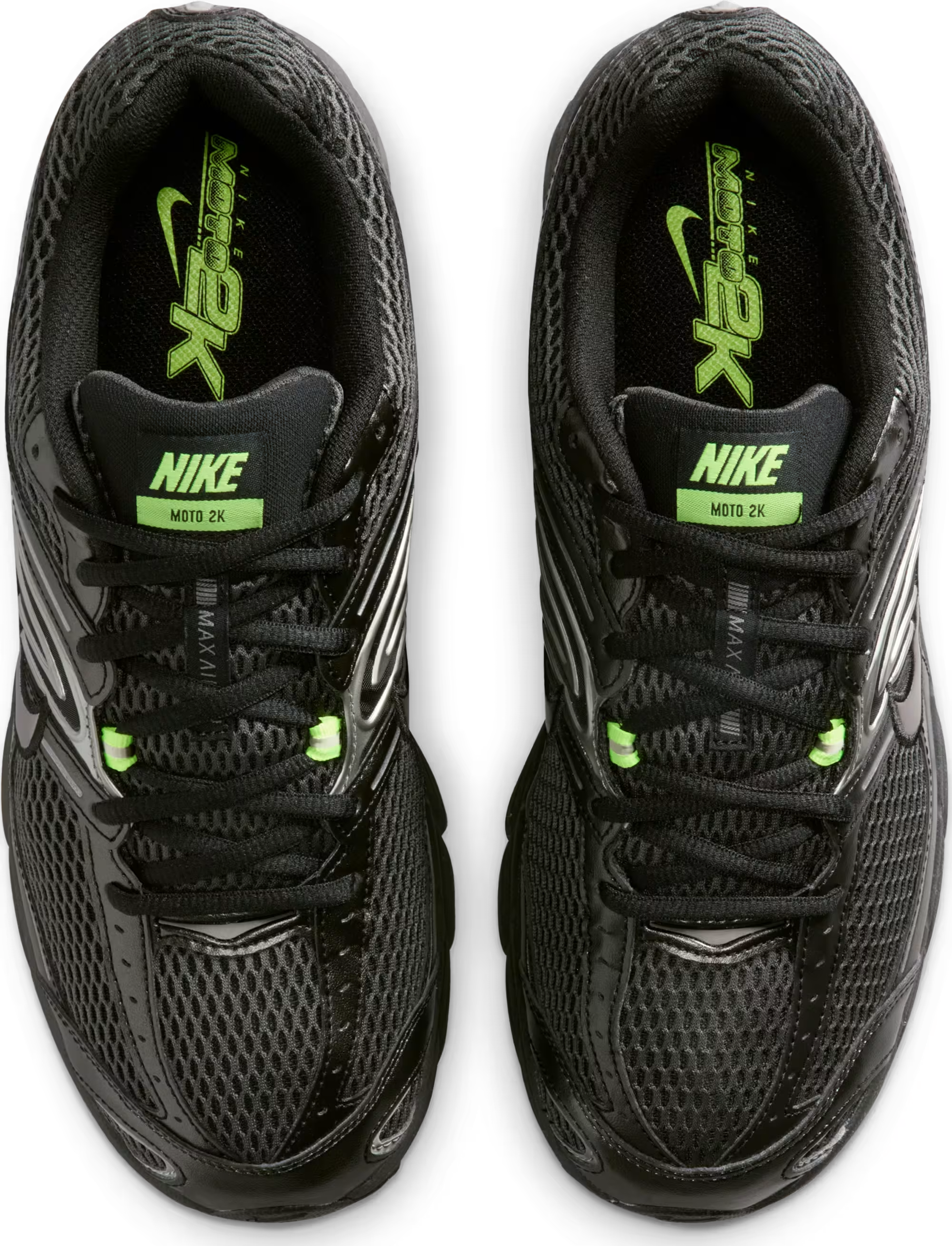Nike Air Max Moto 2K "Black Volt Metallic Pewter"