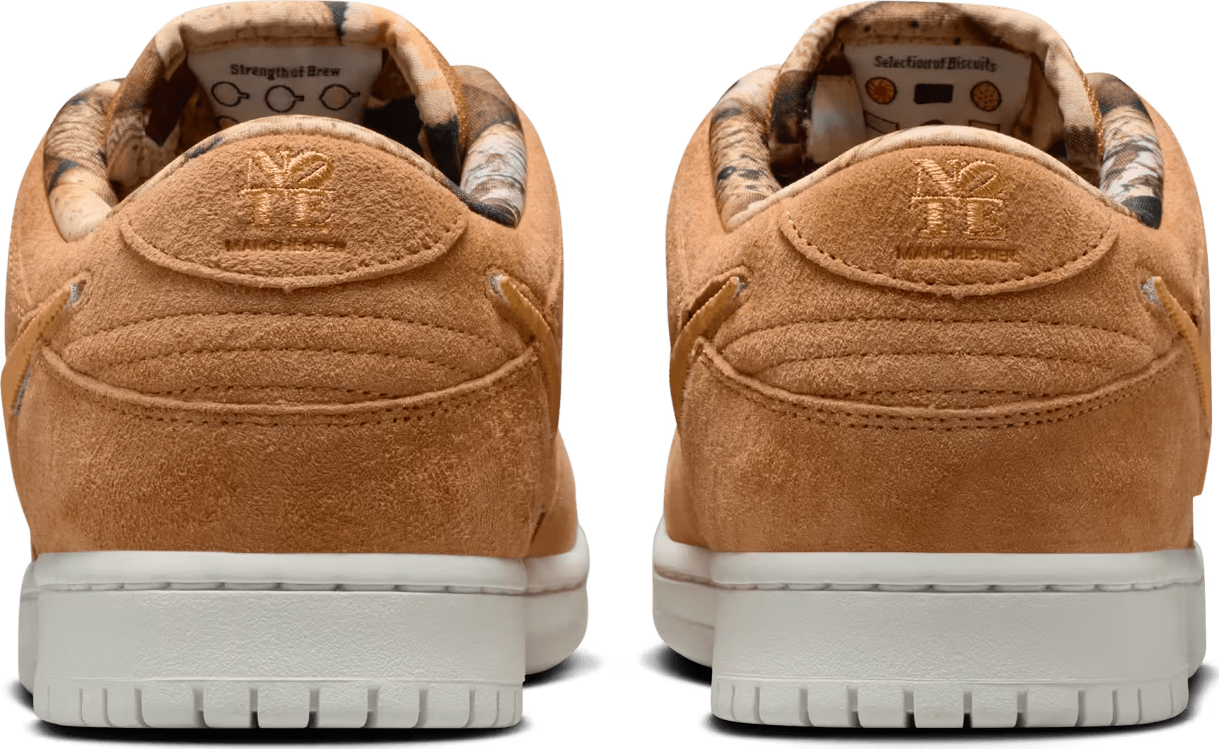 NOTE Mancheste x Nike SB Dunk Low "Brew & Biscuits"