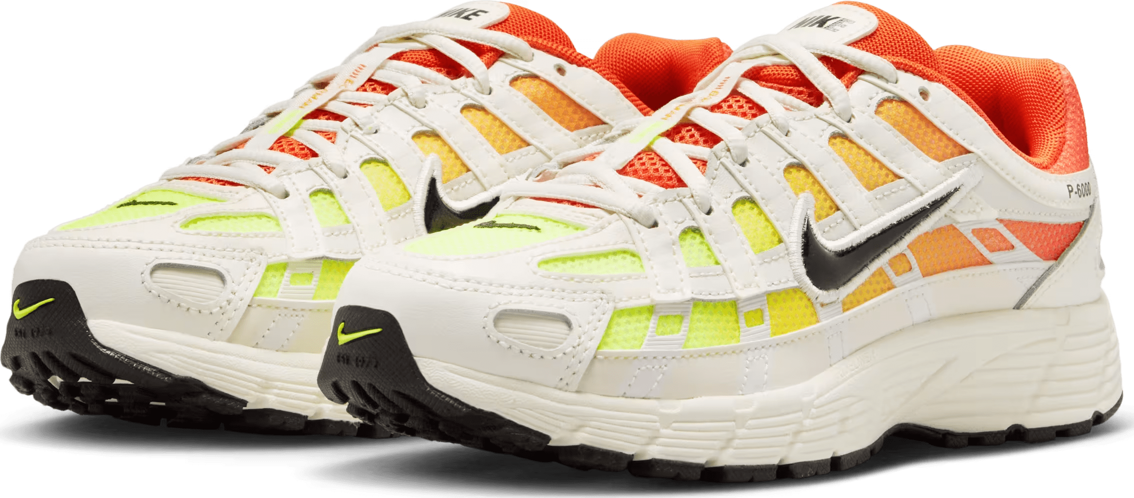 Nike P-6000 GS "Sail Cosmic Clay Volt"