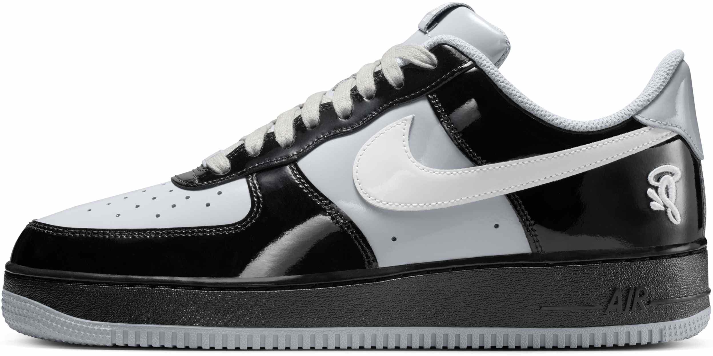Central Cee x Syna x Nike Air Force 1 '07 "Black Grey"