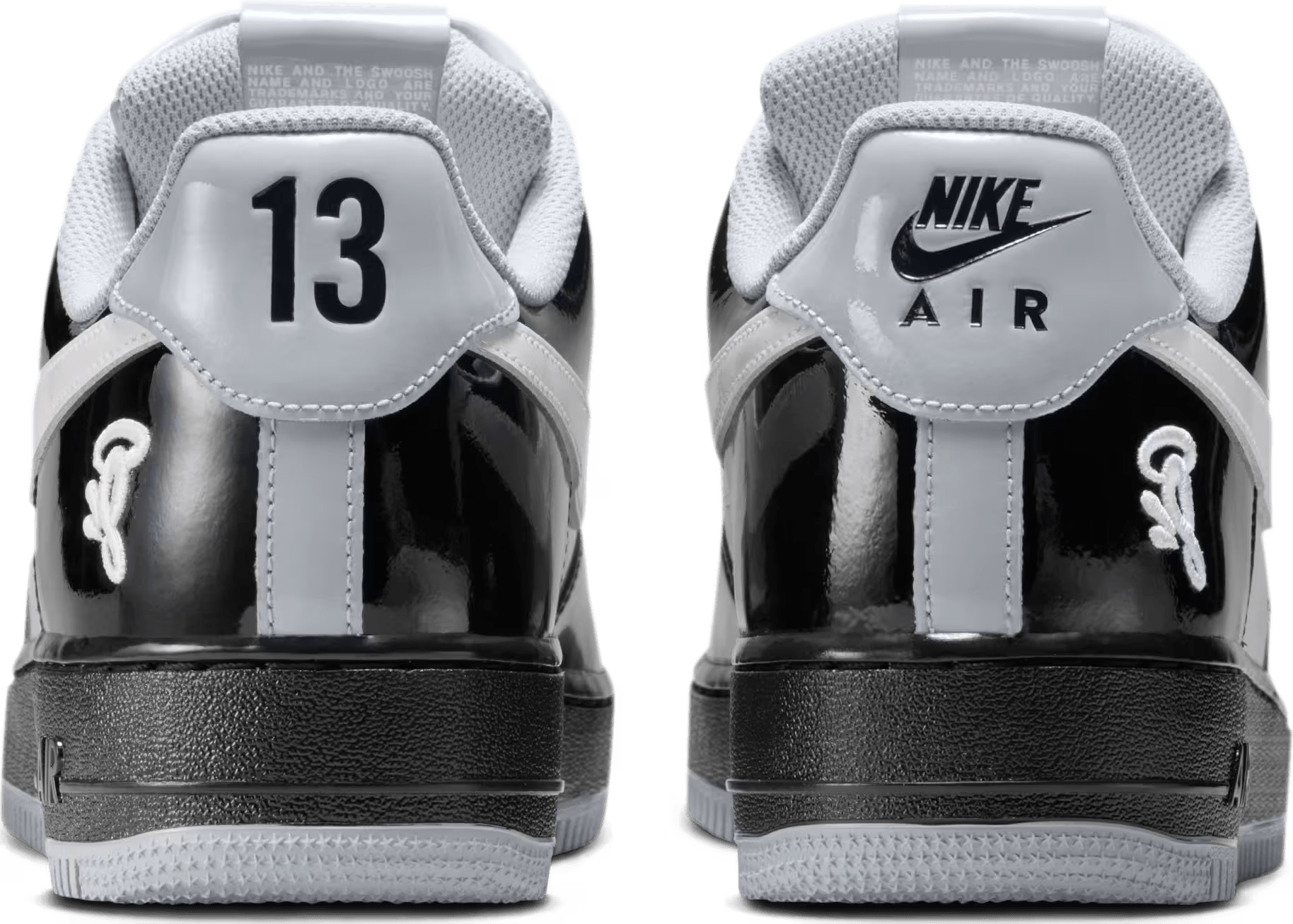 Central Cee x Syna x Nike Air Force 1 '07 "Black Grey"