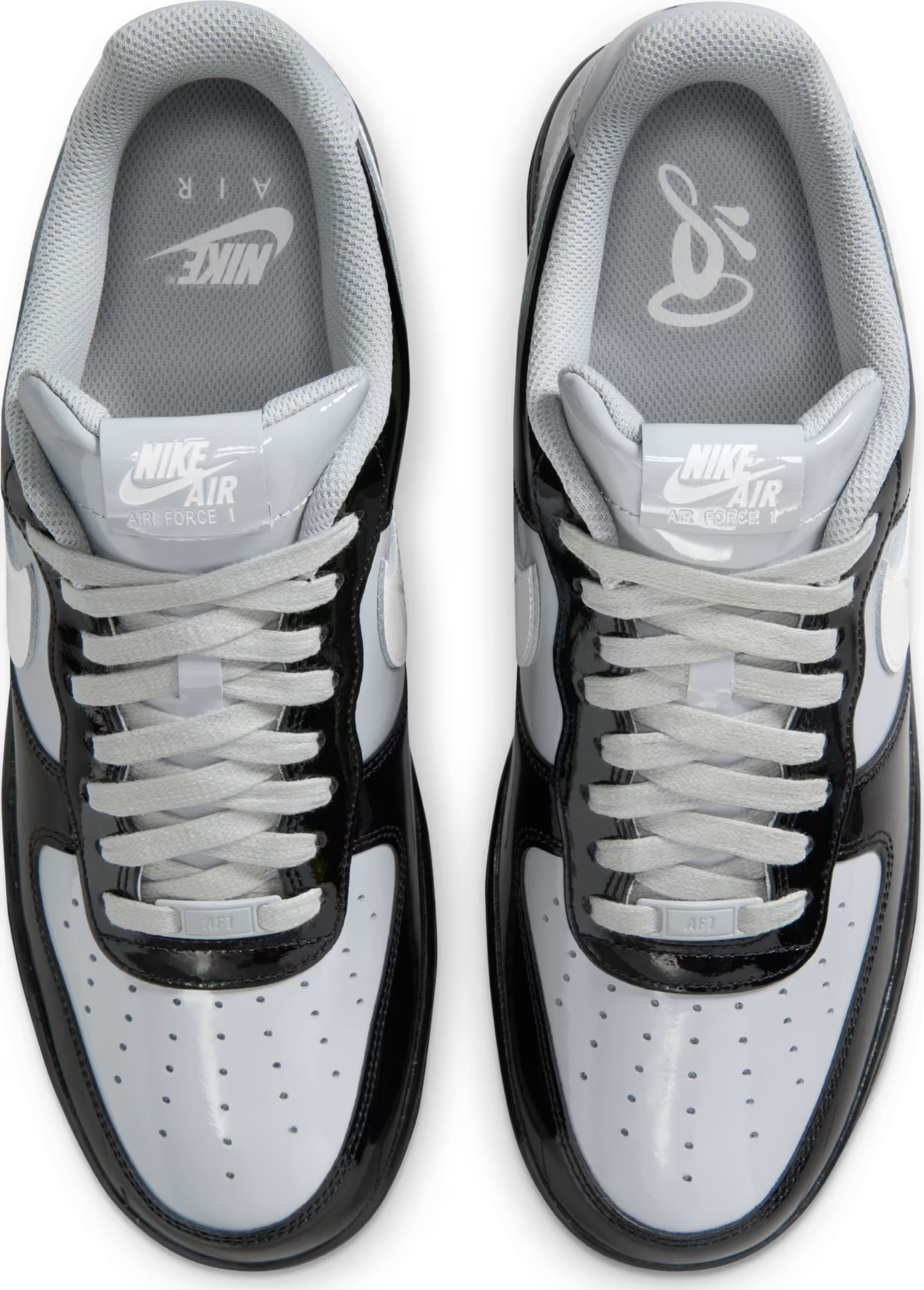 Central Cee x Syna x Nike Air Force 1 '07 "Black Grey"