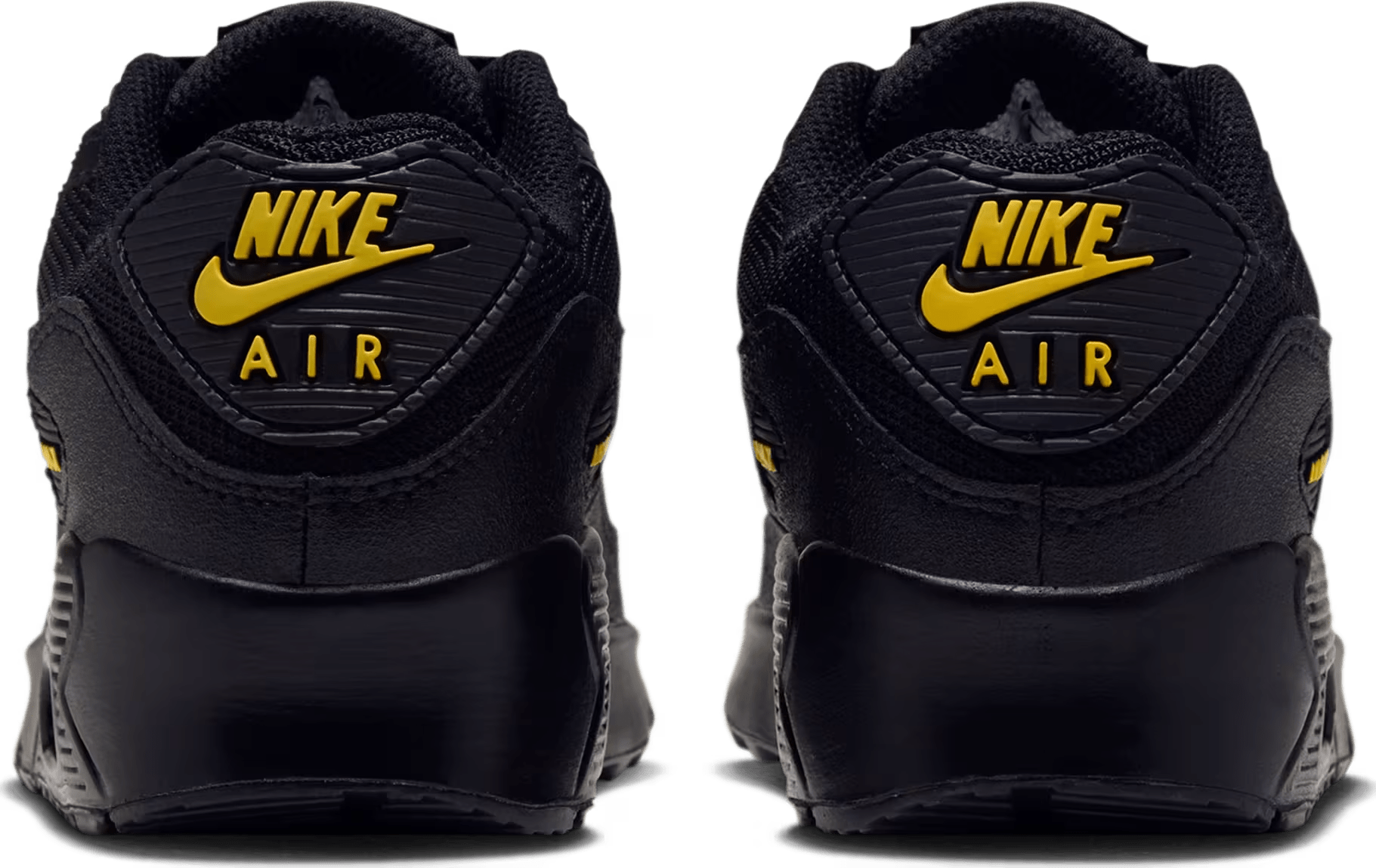 Nike Air Max 90 GS "Black Chrome Yellow"