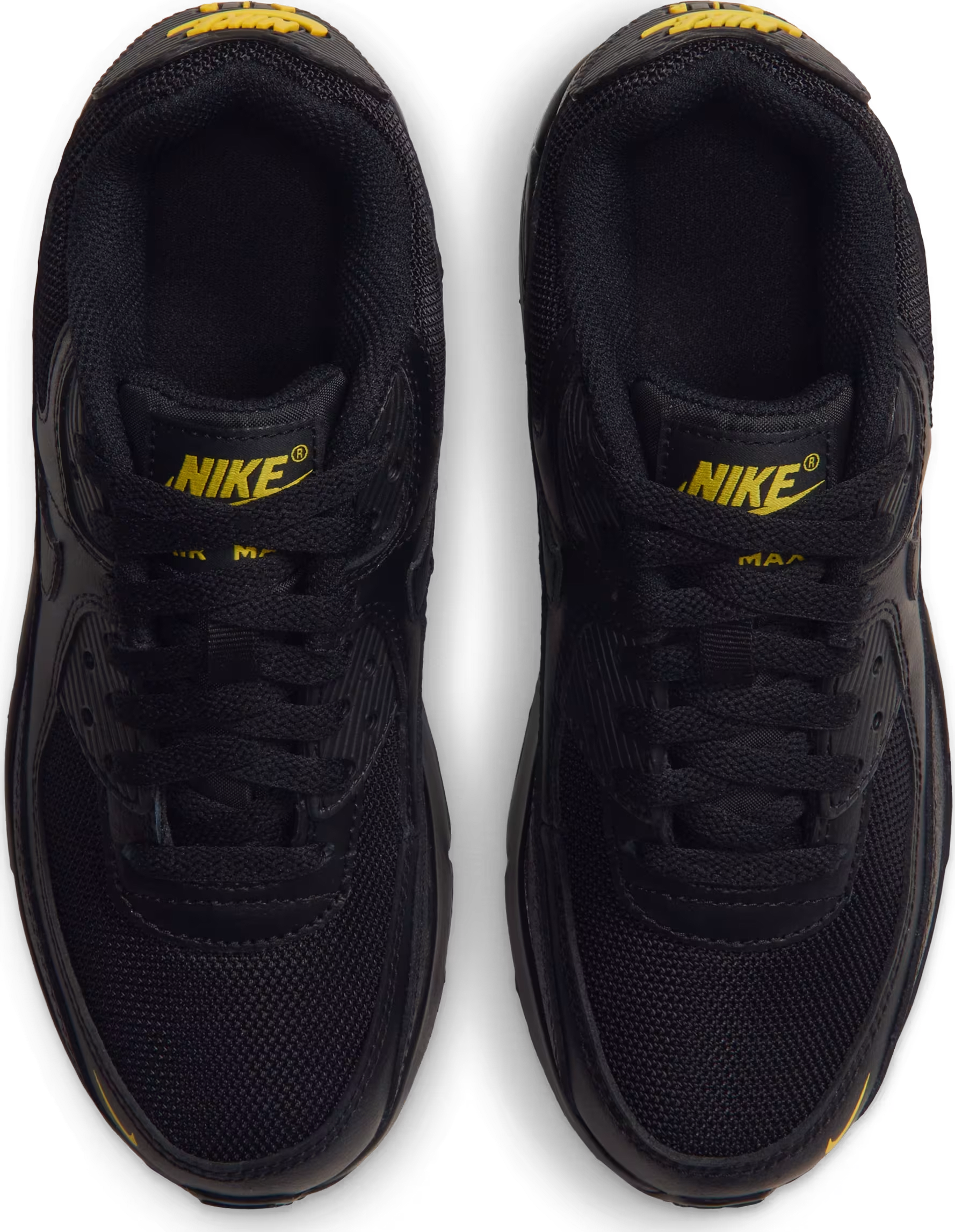 Nike Air Max 90 GS "Black Chrome Yellow"