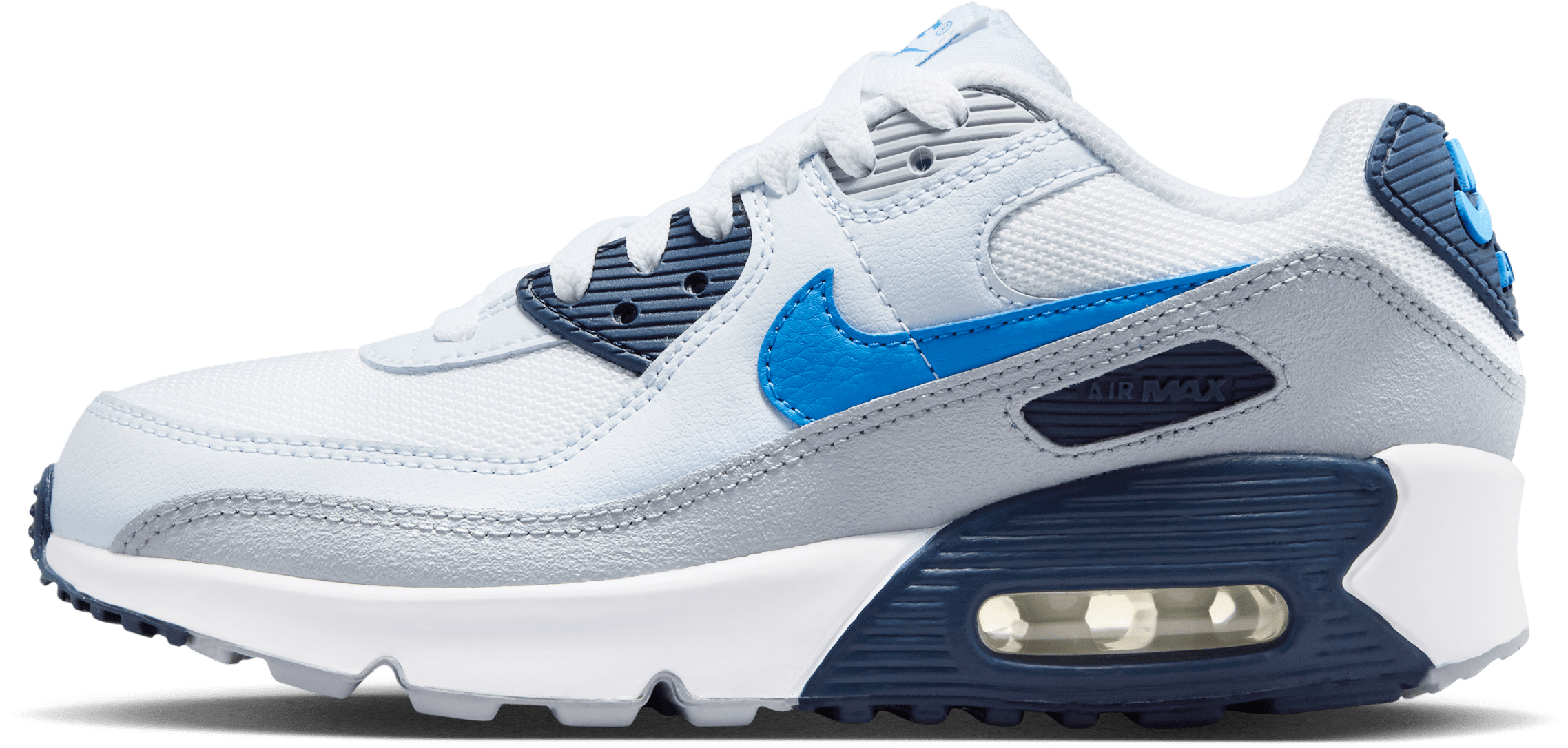 Nike Air Max 90 GS "Blue Football Grey"