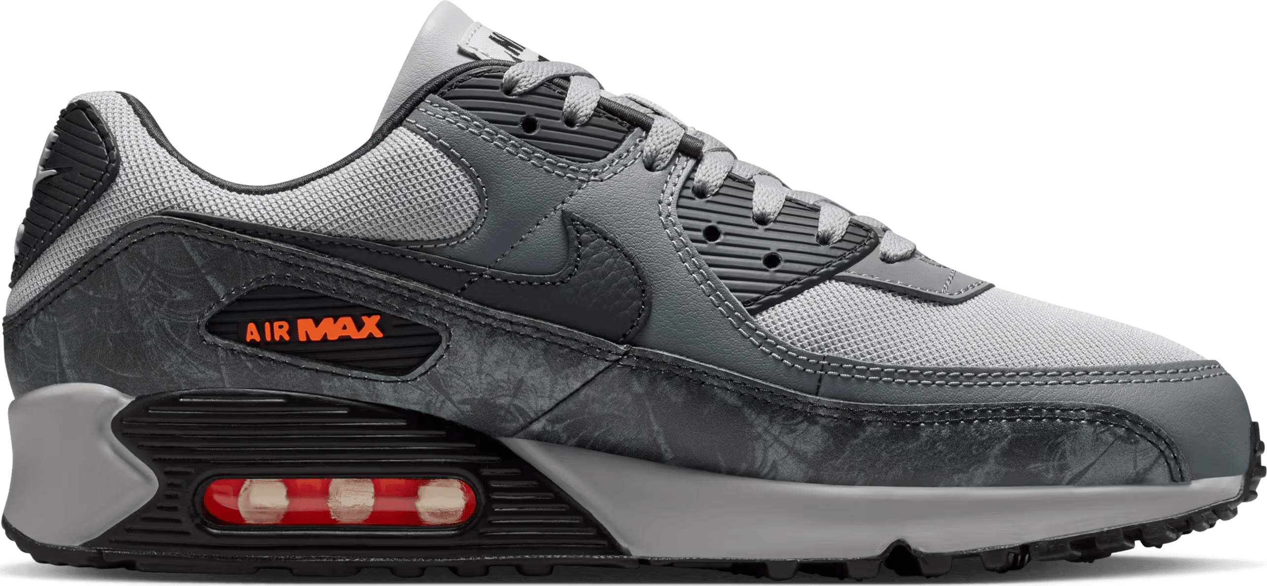 Nike Air Max 90 Premium "Hyper Crimson Black"