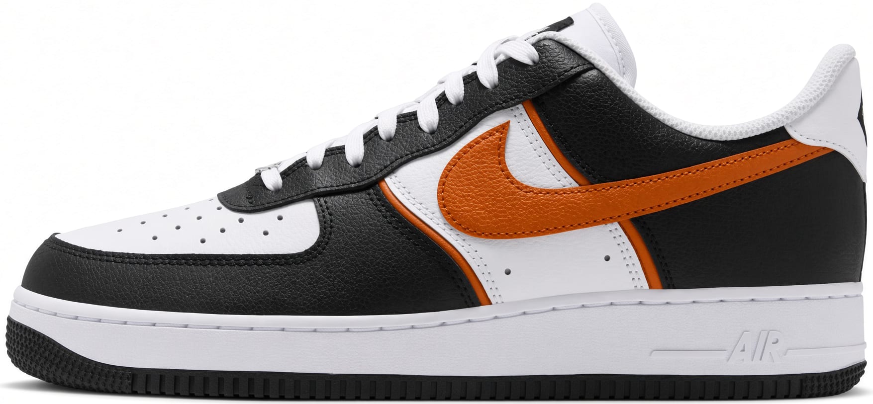 Nike Air Force 1 '07 LV8 Sport "Black White Campfire Orange"