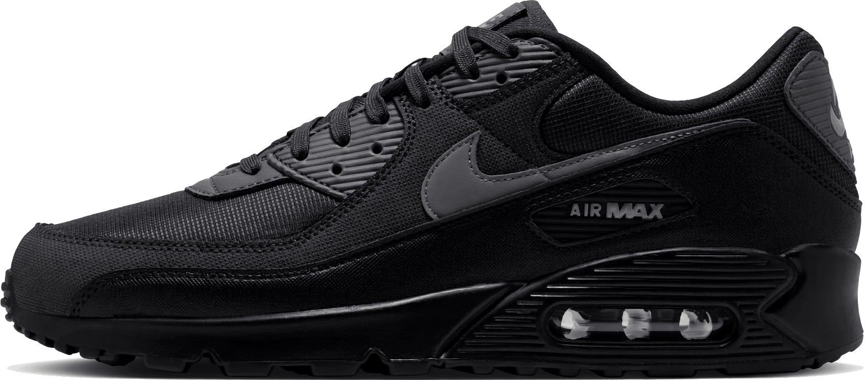 Nike Air Max 90 Premium "Dark Smoke Grey Black"
