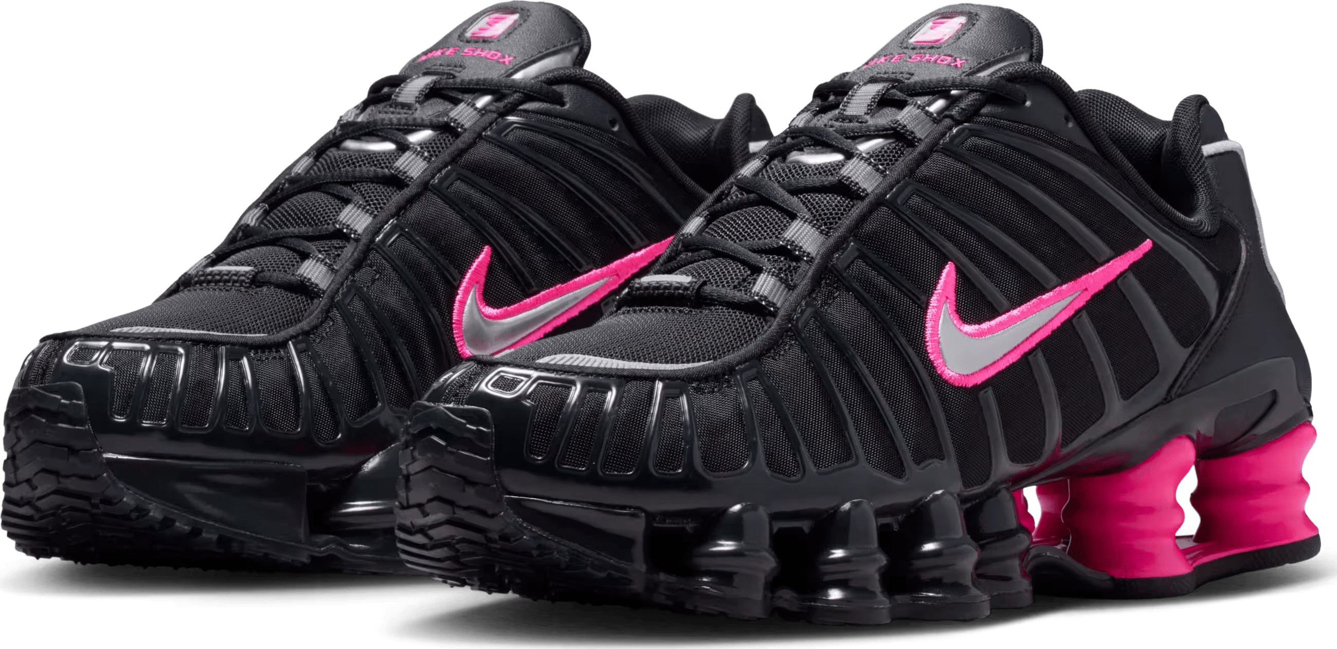Nike Shox TL "Off Noir Hyper Pink Silver"