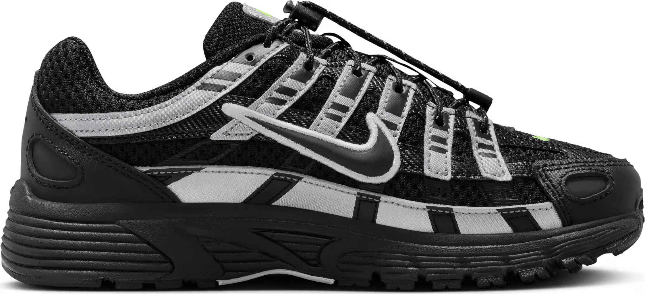 Nike P-6000 Black Metallic Silver Volt Ice (GS)