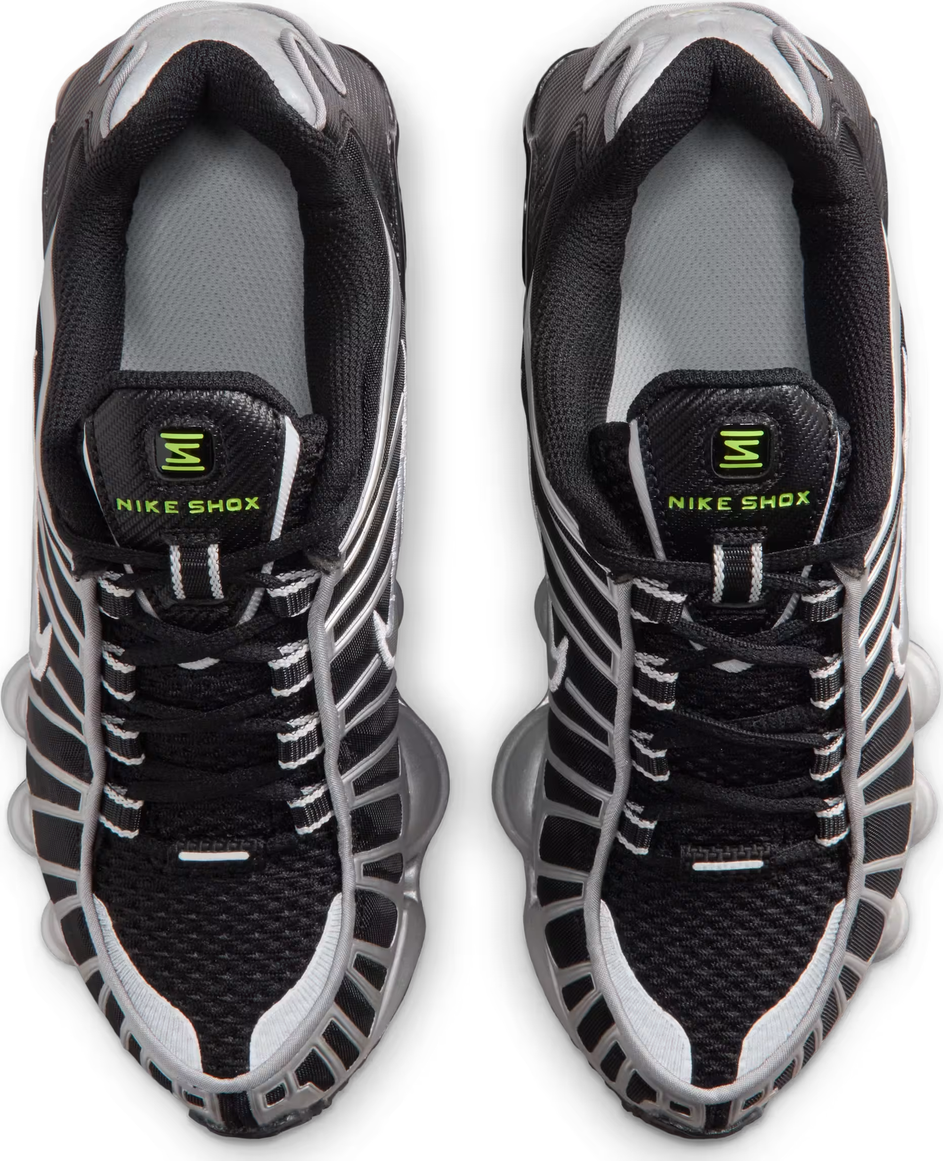 Nike Shox TL Black Volt Metallic Silver (GS)