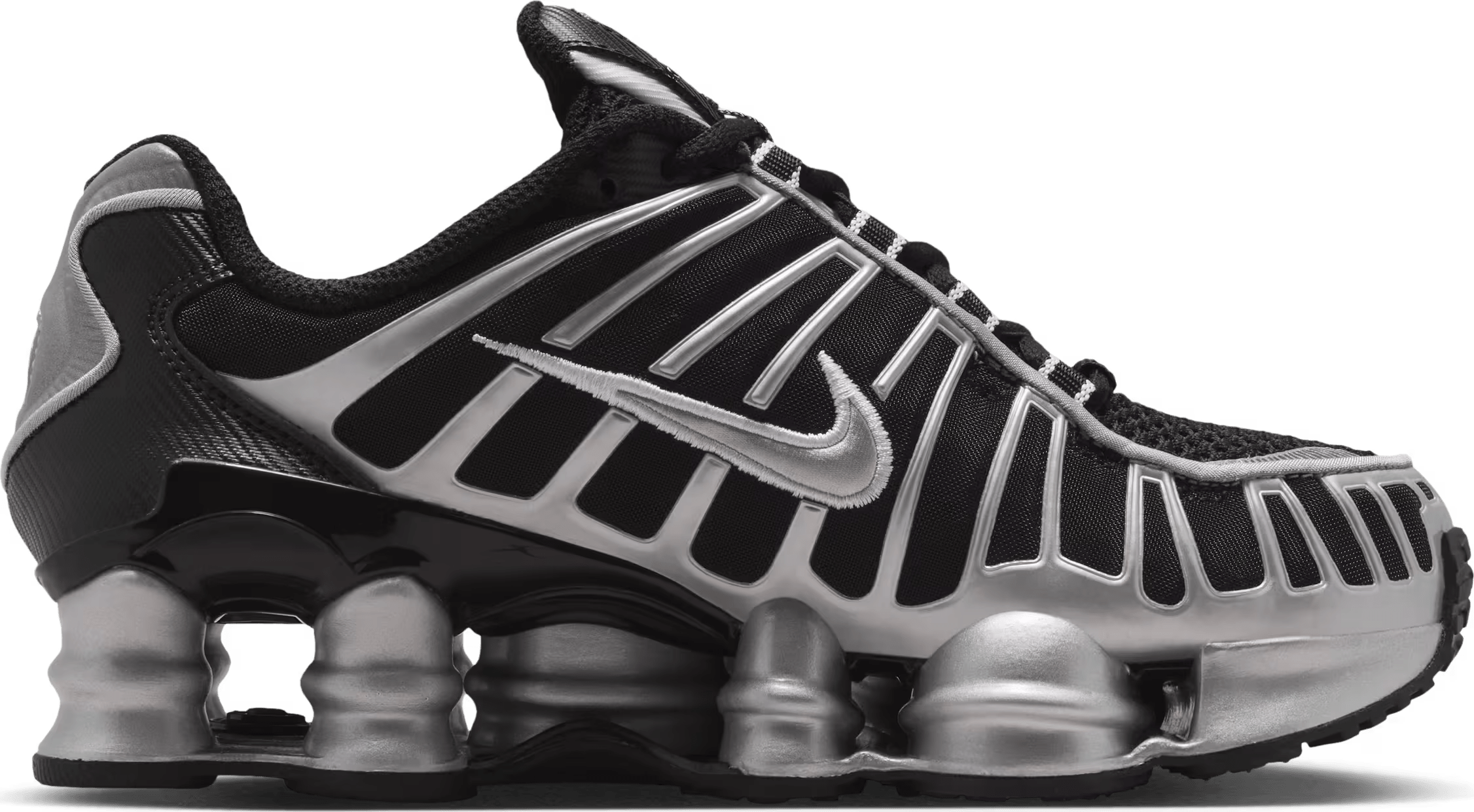 Nike Shox TL Black Volt Metallic Silver (GS)