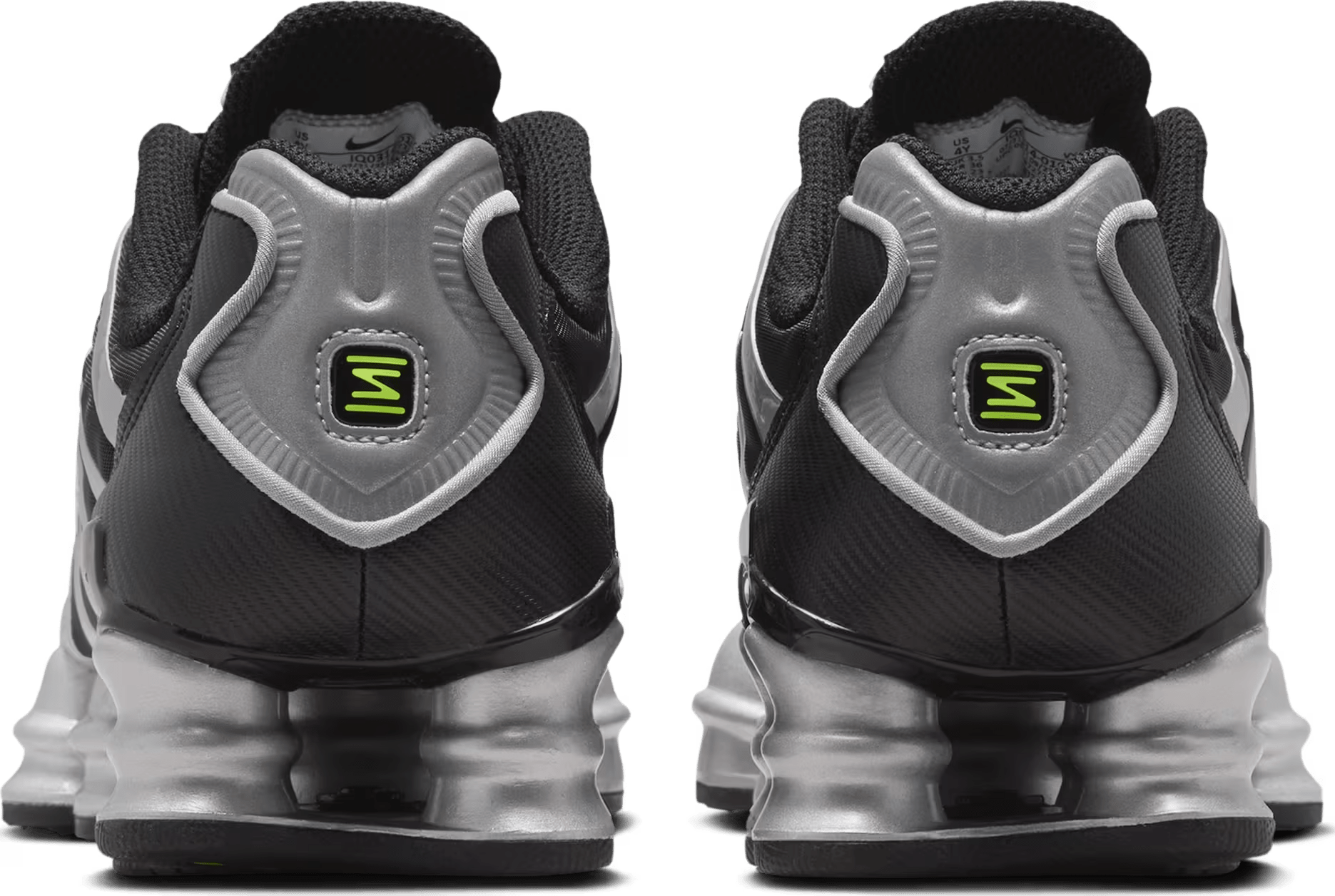 Nike Shox TL Black Volt Metallic Silver (GS)