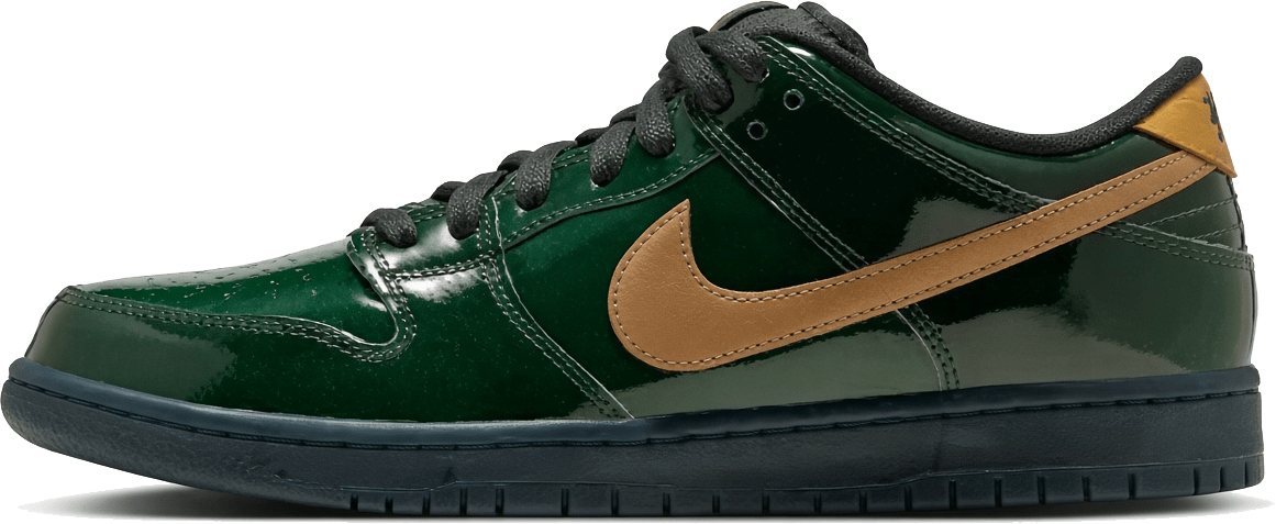 Nike SB Dunk Low Pro Premium WC "Black Spruce Metallic Gold"