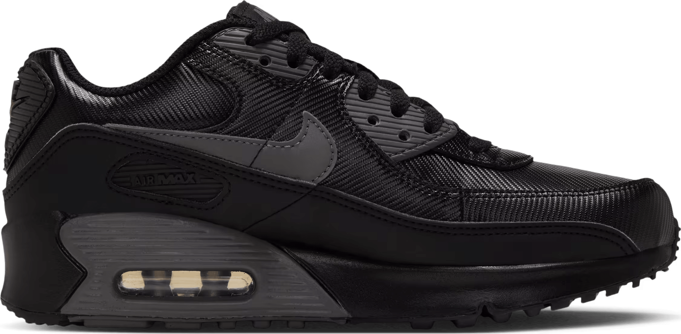 Nike Air Max 90 SE GS "Black Iron Grey"