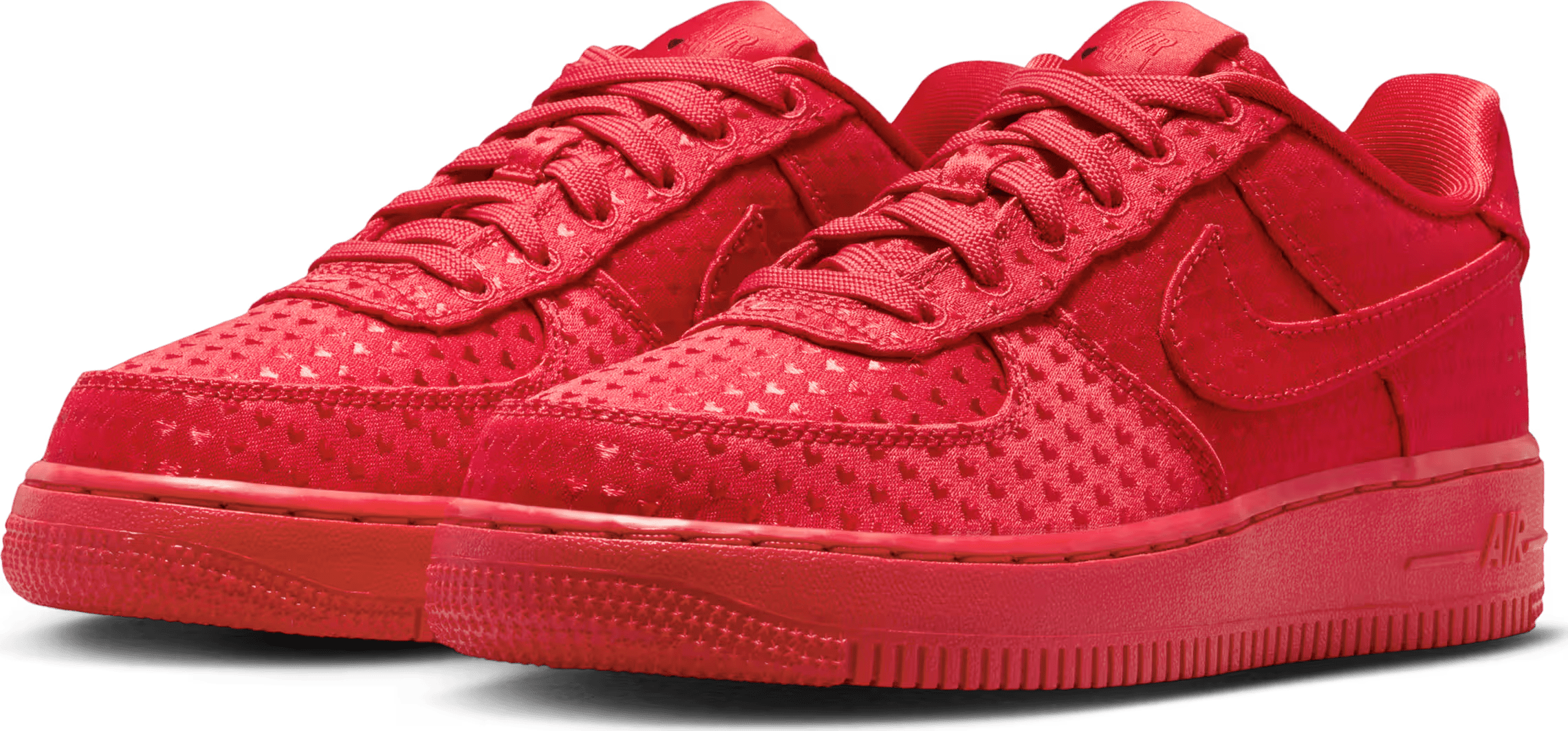 Nike Force 1 Low V Lace GS "Valentine's Day University Red 2026"