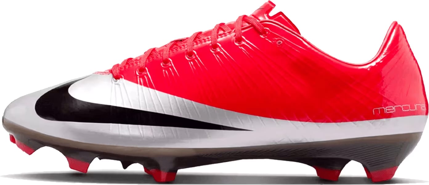 Nike Zoom Mercurial Vapor Superfly 1 RGN FG SE CR7 Max Orange Metallic Silver