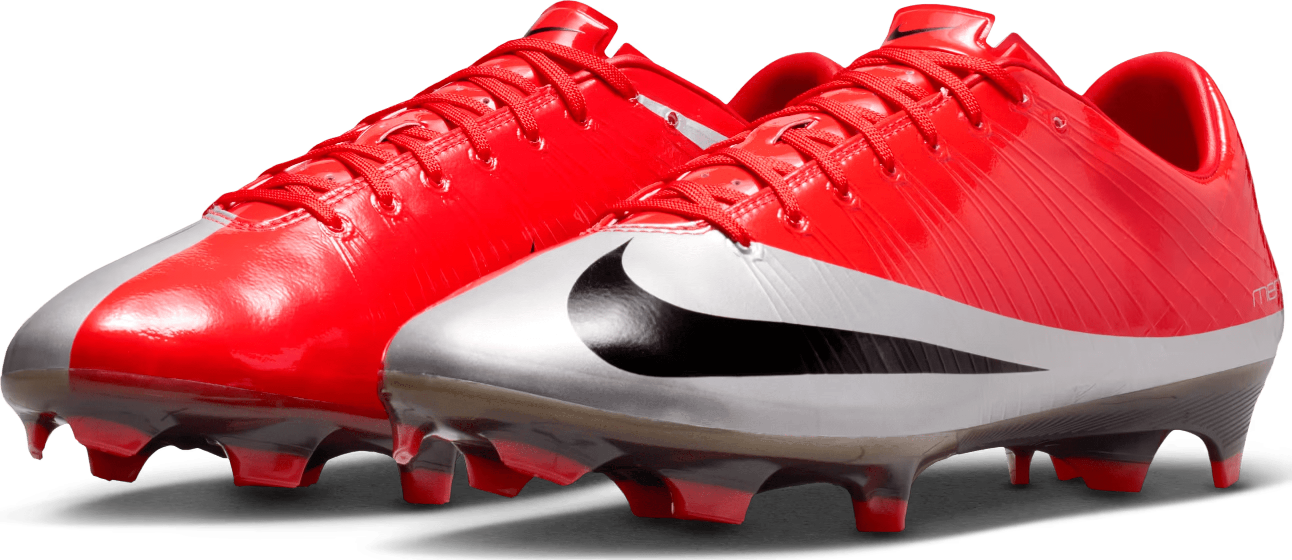 Nike Zoom Mercurial Vapor Superfly 1 RGN FG SE CR7 Max Orange Metallic Silver