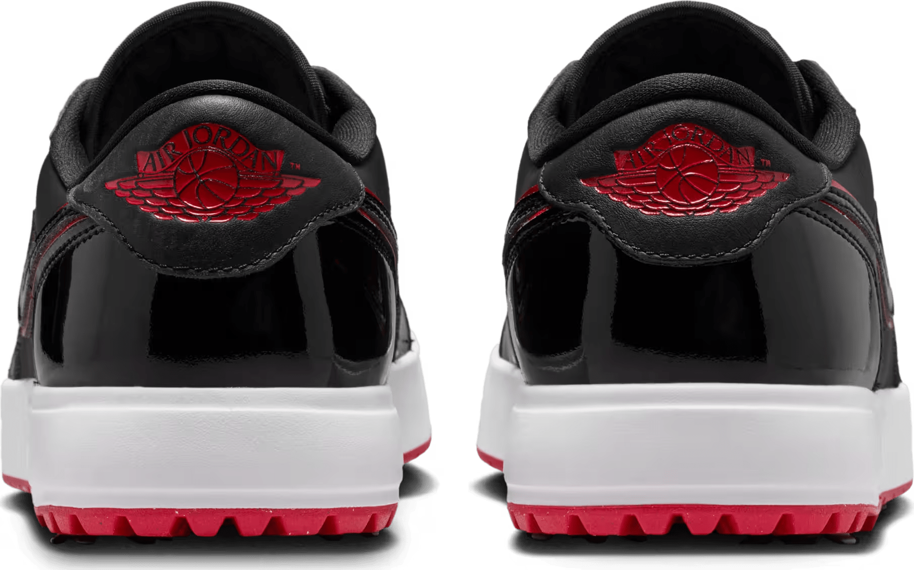 Jordan 1 Retro Low Golf "Bred Black Patent"