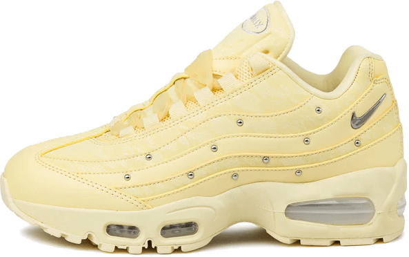Nike Air Max 95 Big Bubble Wmns "Yellow Silver Studded"
