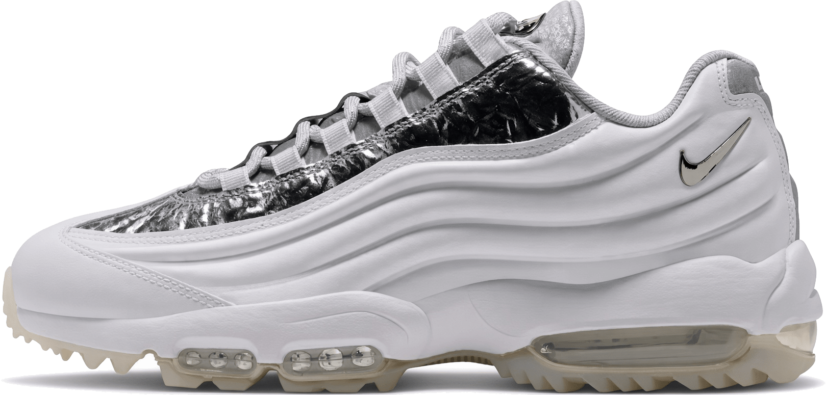Nike Air Max 95 Golf "White Metallic Silver"