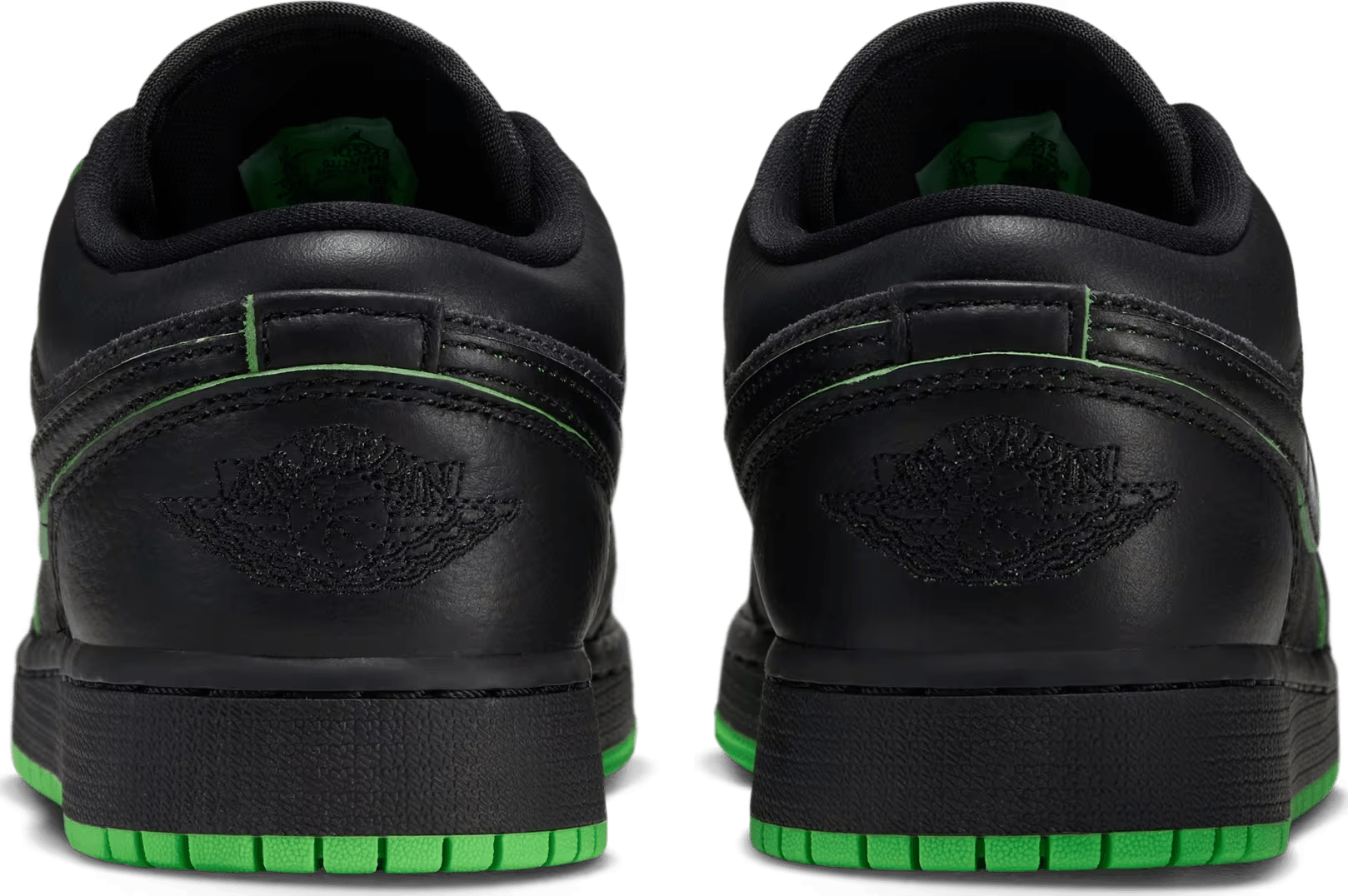 Air Jordan 1 Low SE GS "Black Scream Green"