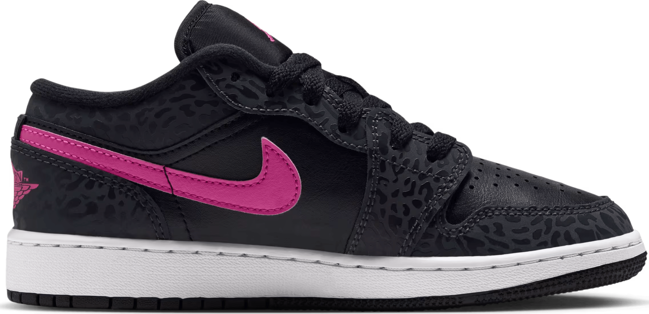 Air Jordan 1 Low SE GS "Black Laser Fuchsia"