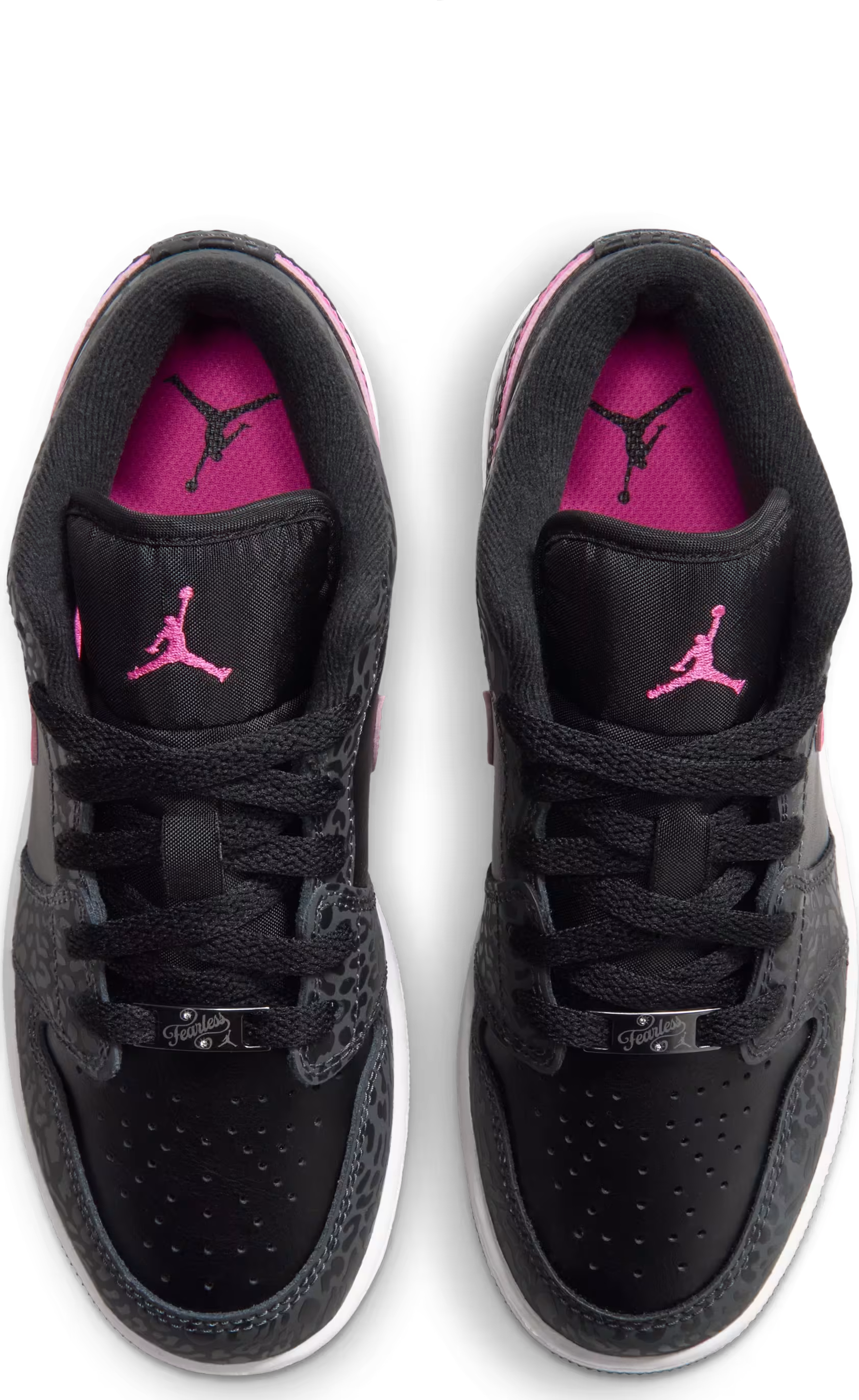 Air Jordan 1 Low SE GS "Black Laser Fuchsia"