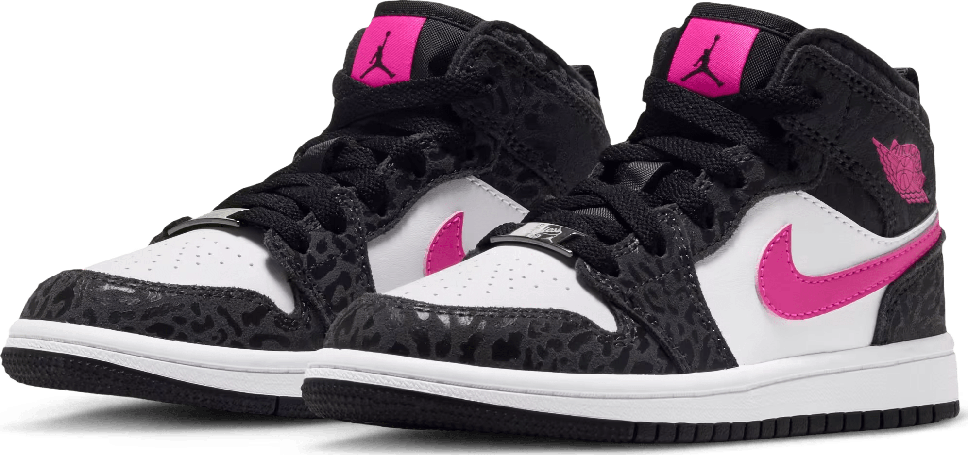 Jordan 1 Mid SE PS "Black Laser Fuchsia"